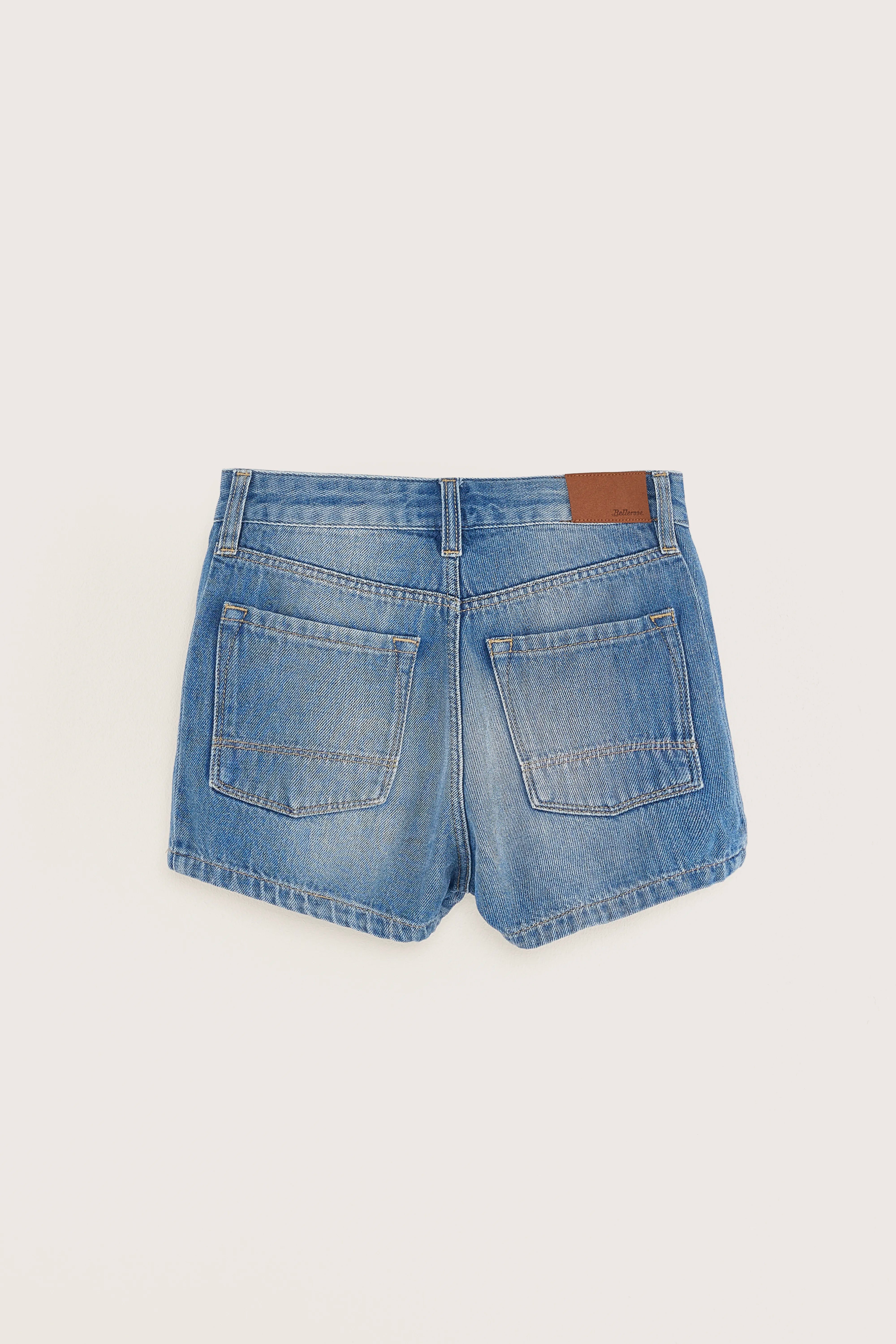 Pina denim shorts (251 / G / MD BLUE BLEACH)