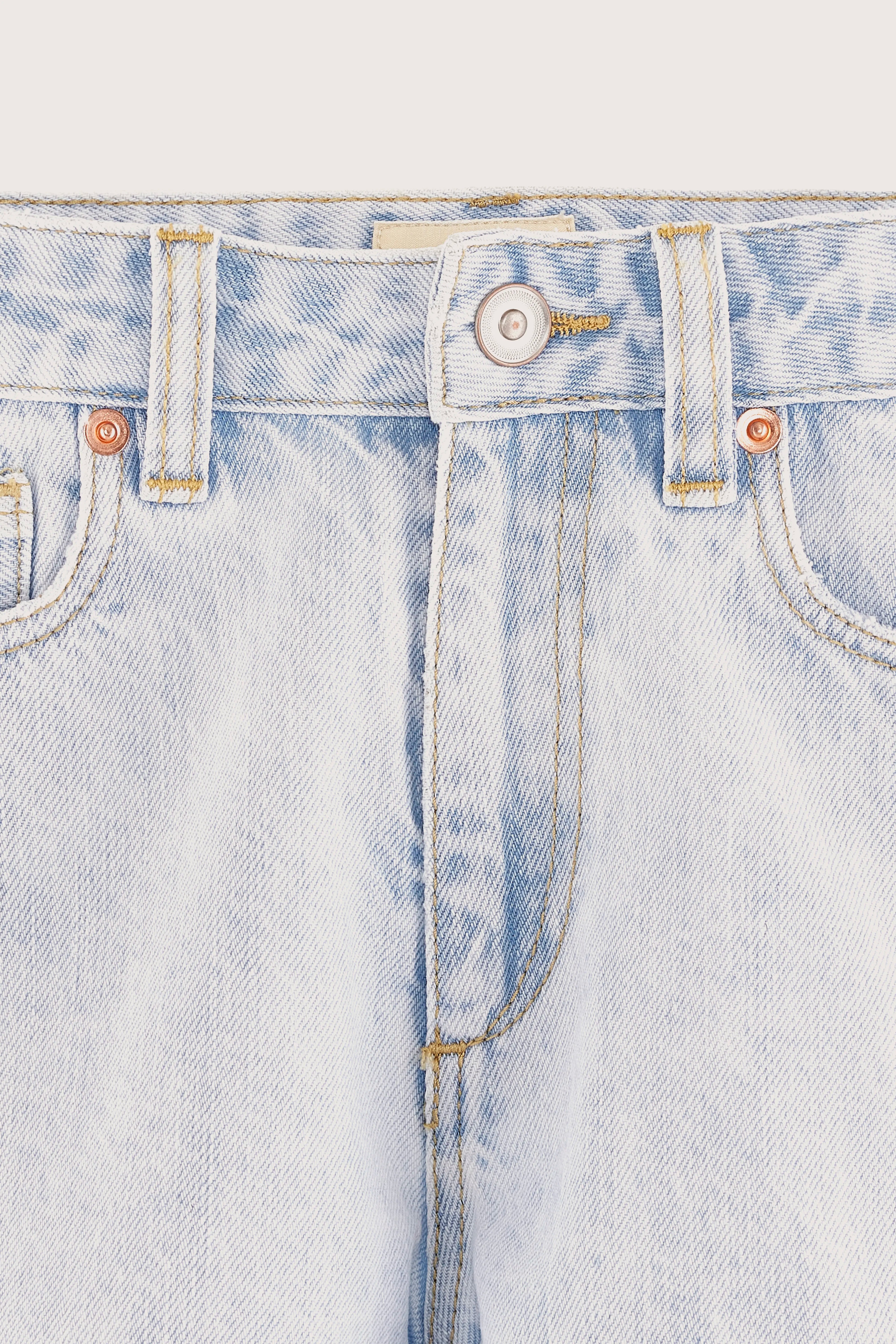 Pina Denim Shorts - Lt blue bleach For Girls | Bellerose