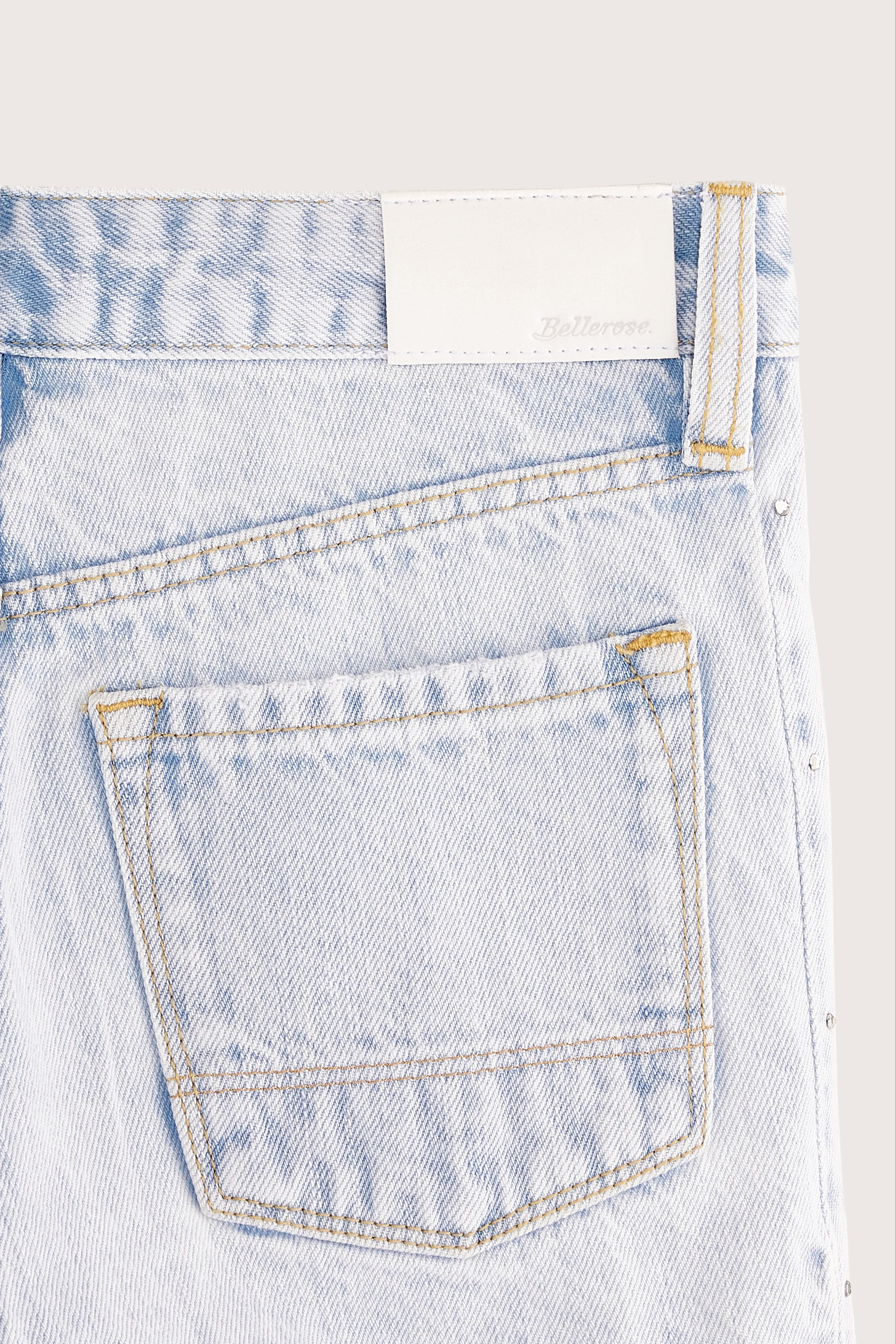 Pina Denim Shorts - Lt blue bleach For Girls | Bellerose