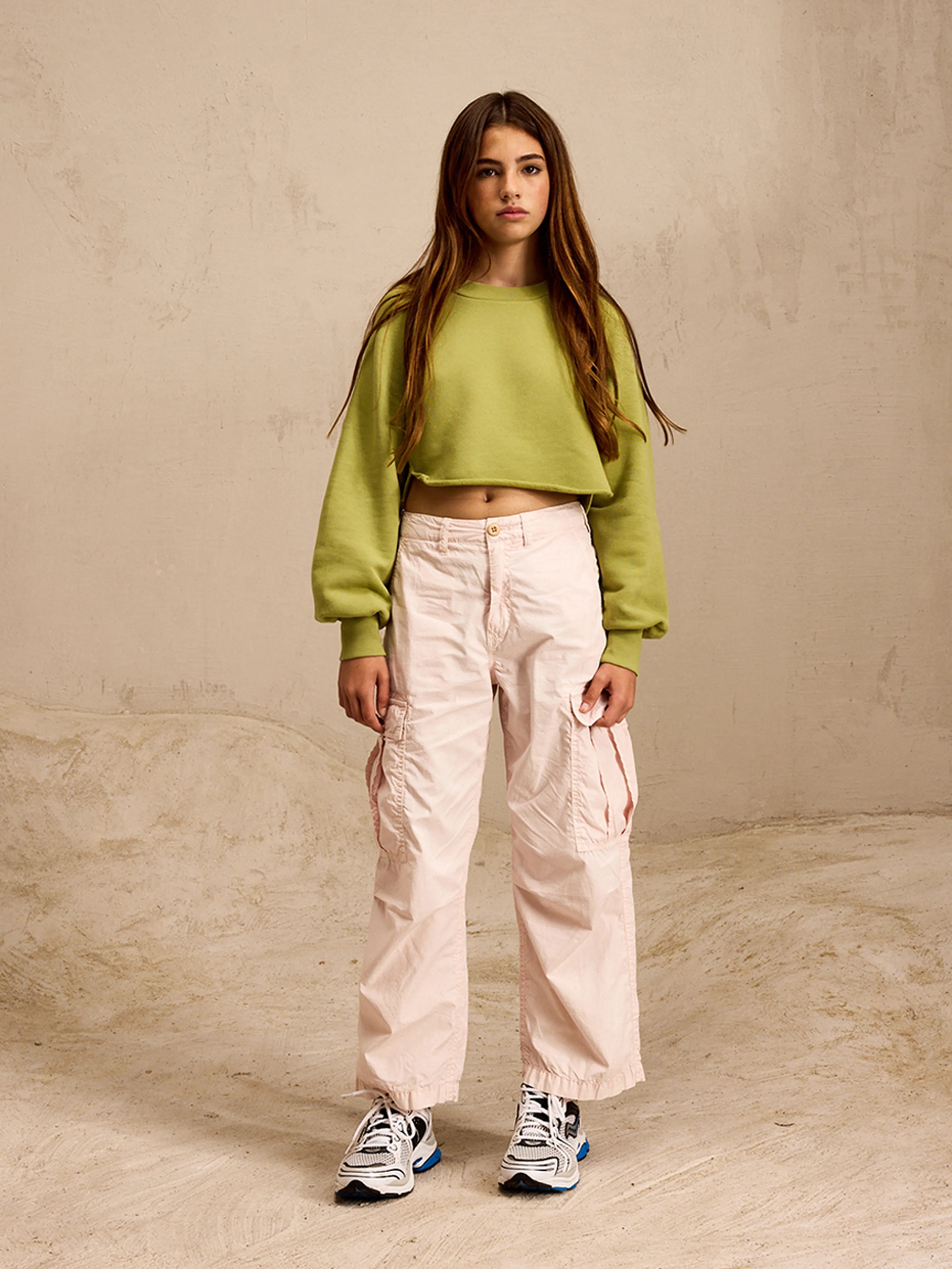 Wessel Baggy Trousers - Dusk For Girls | Bellerose