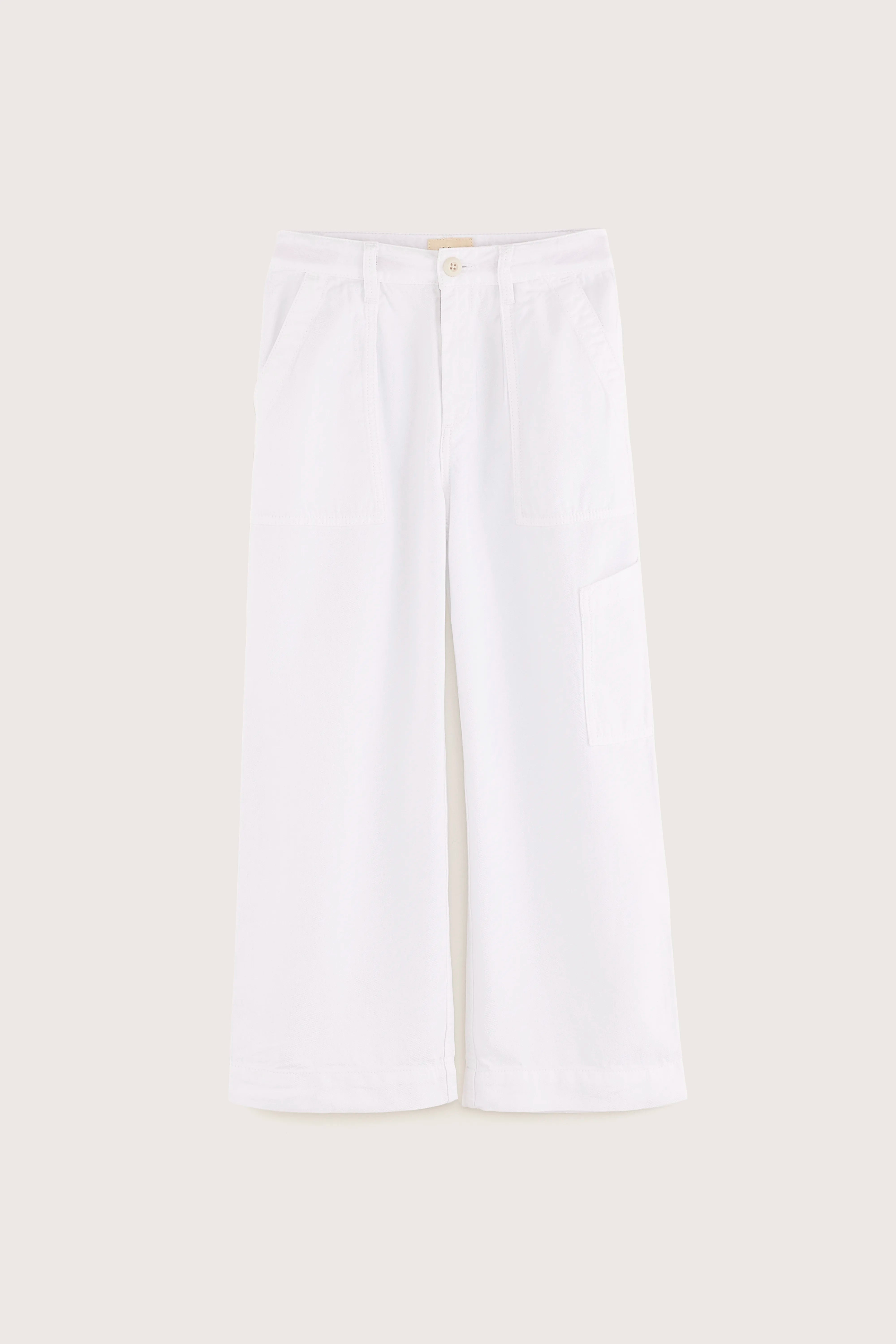 Prisha Workwear Broek - White Voor Meisjes | Bellerose
