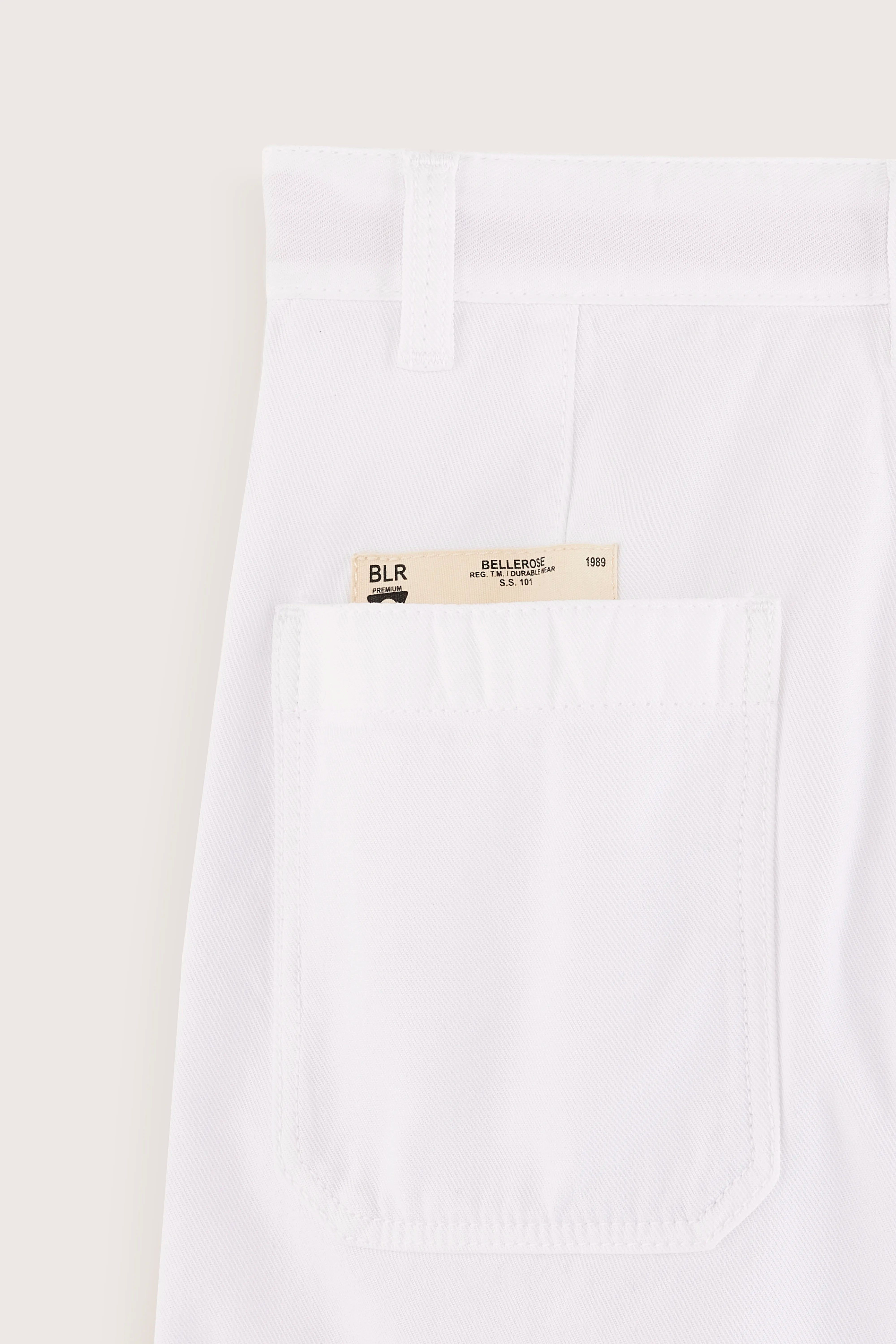 Prisha Workwear Broek - White Voor Meisjes | Bellerose