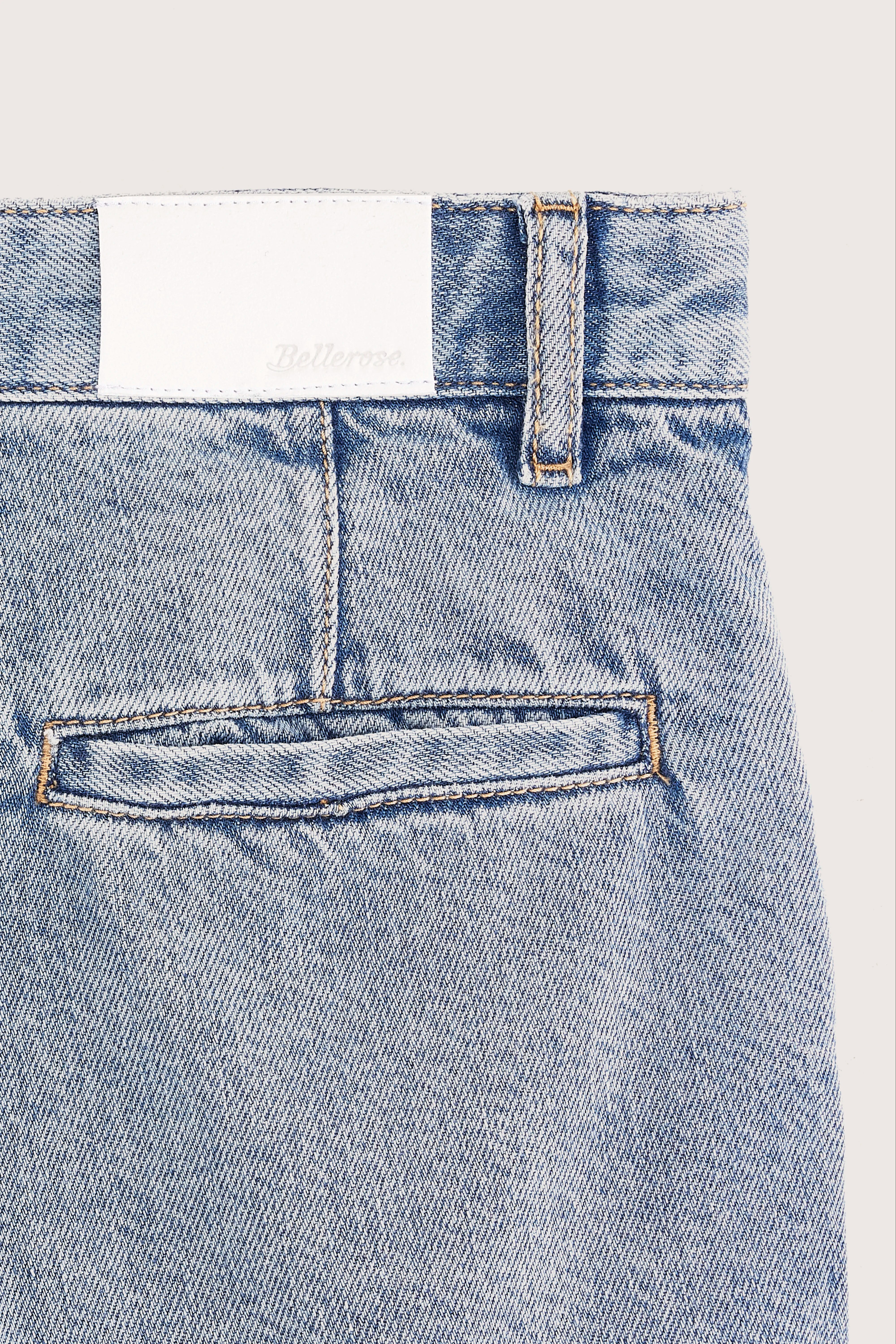 Kristen Regular Denim Shorts - Lt blue bleach For Girls | Bellerose