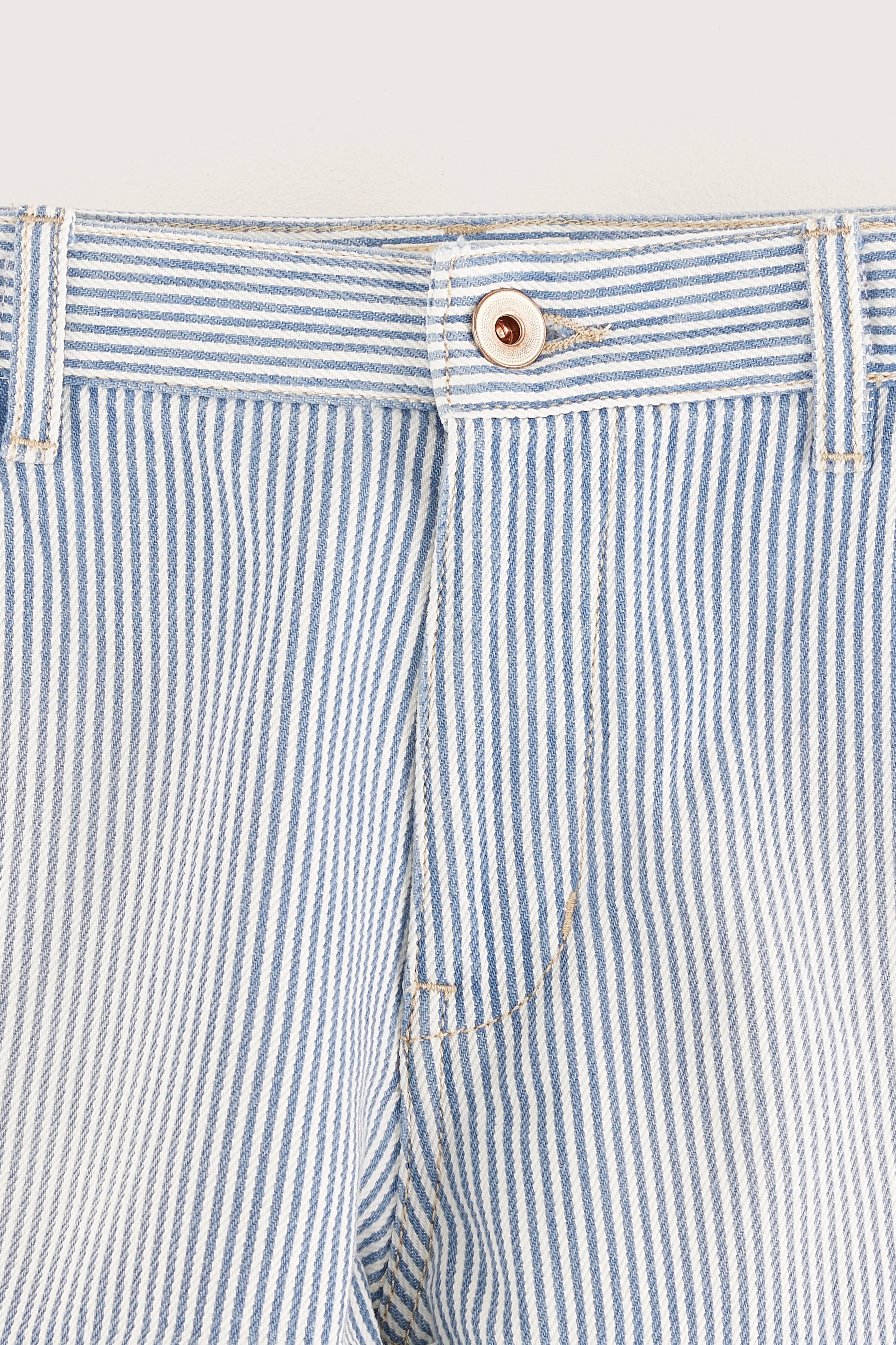 Kristen Regular Denim Shorts - Chambray / Vintage white For Girls | Bellerose