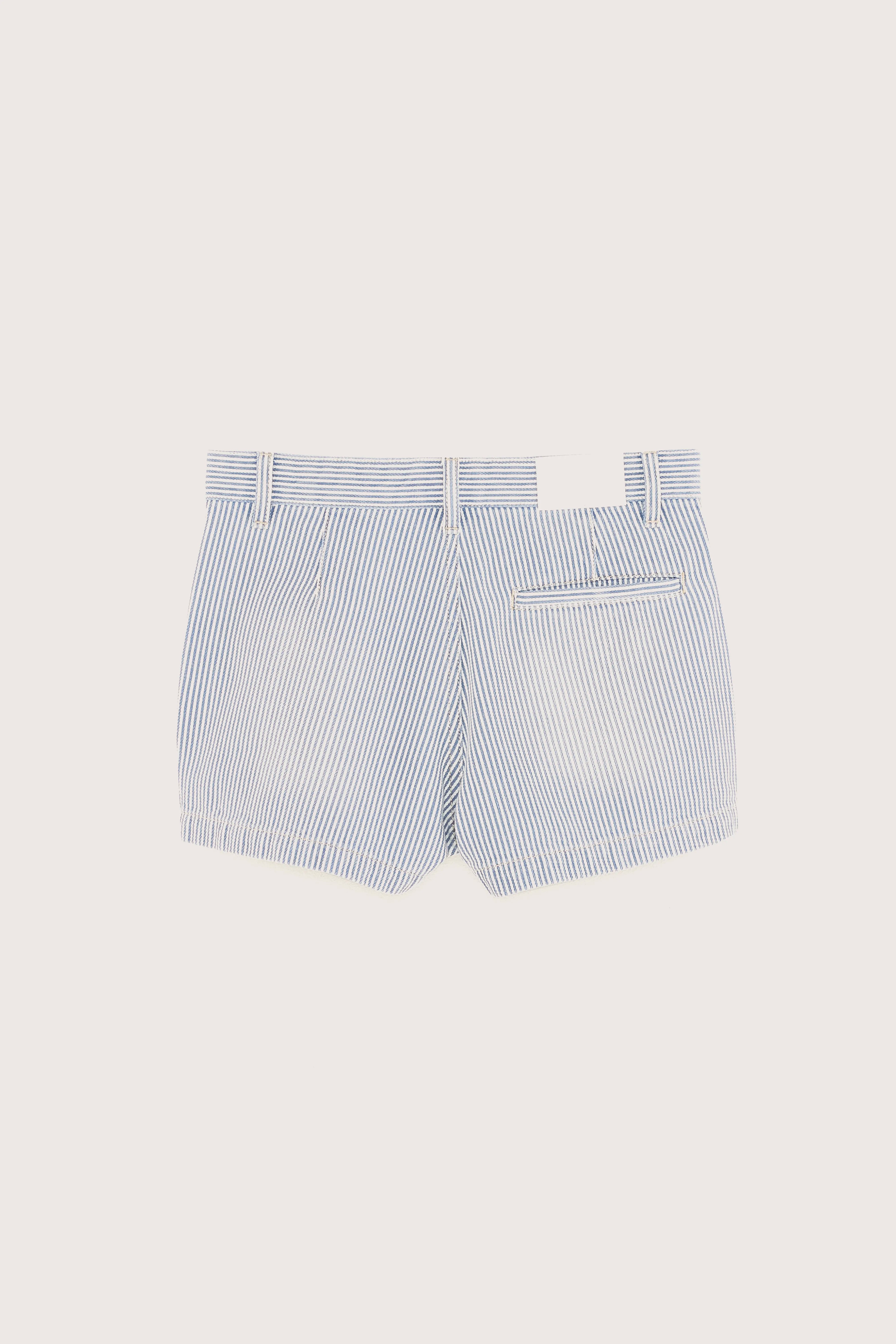Kristen Regular Denim Shorts - Chambray / Vintage white For Girls | Bellerose
