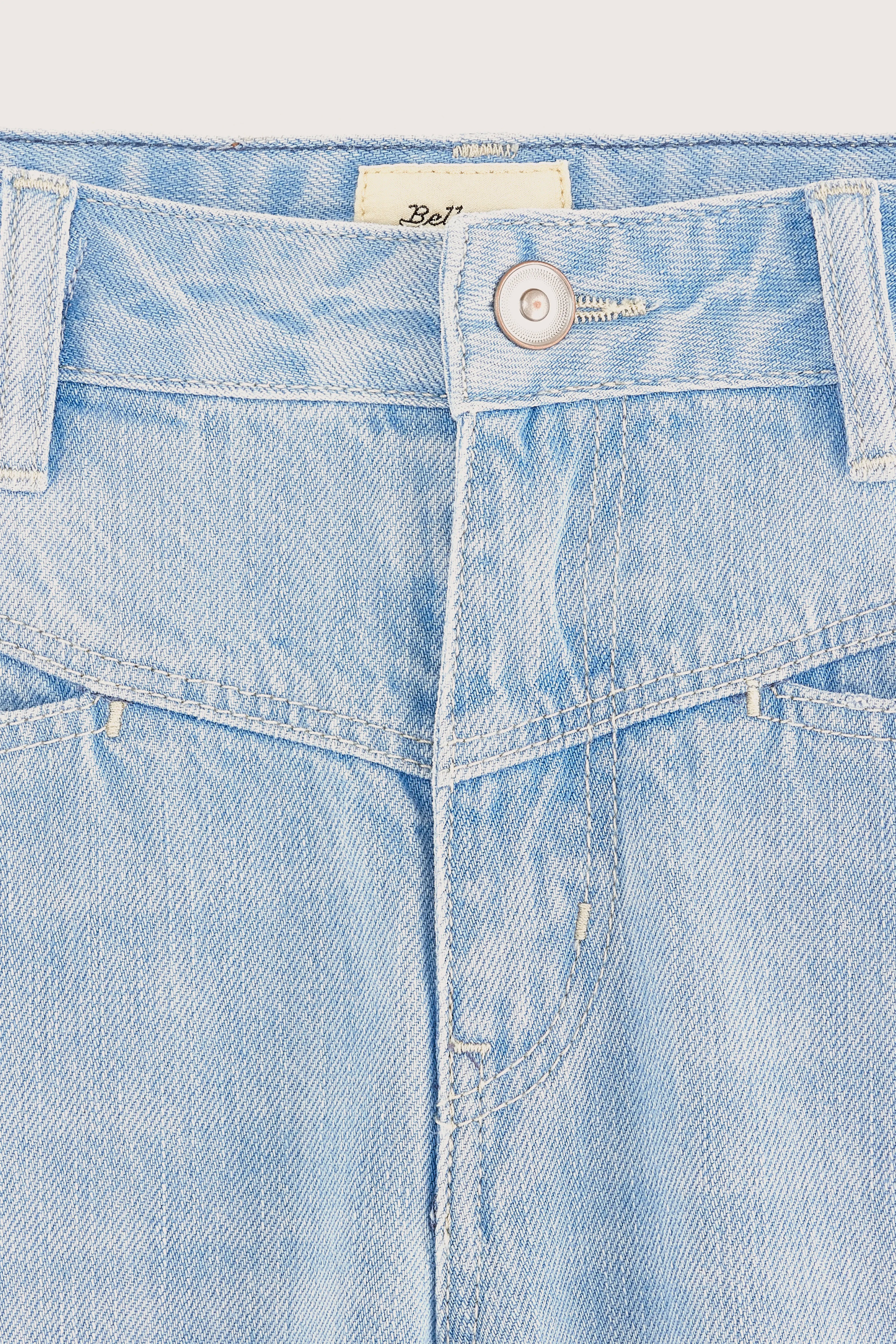 Pixa Tapered Jeans - Vintage lt blue For Girls | Bellerose