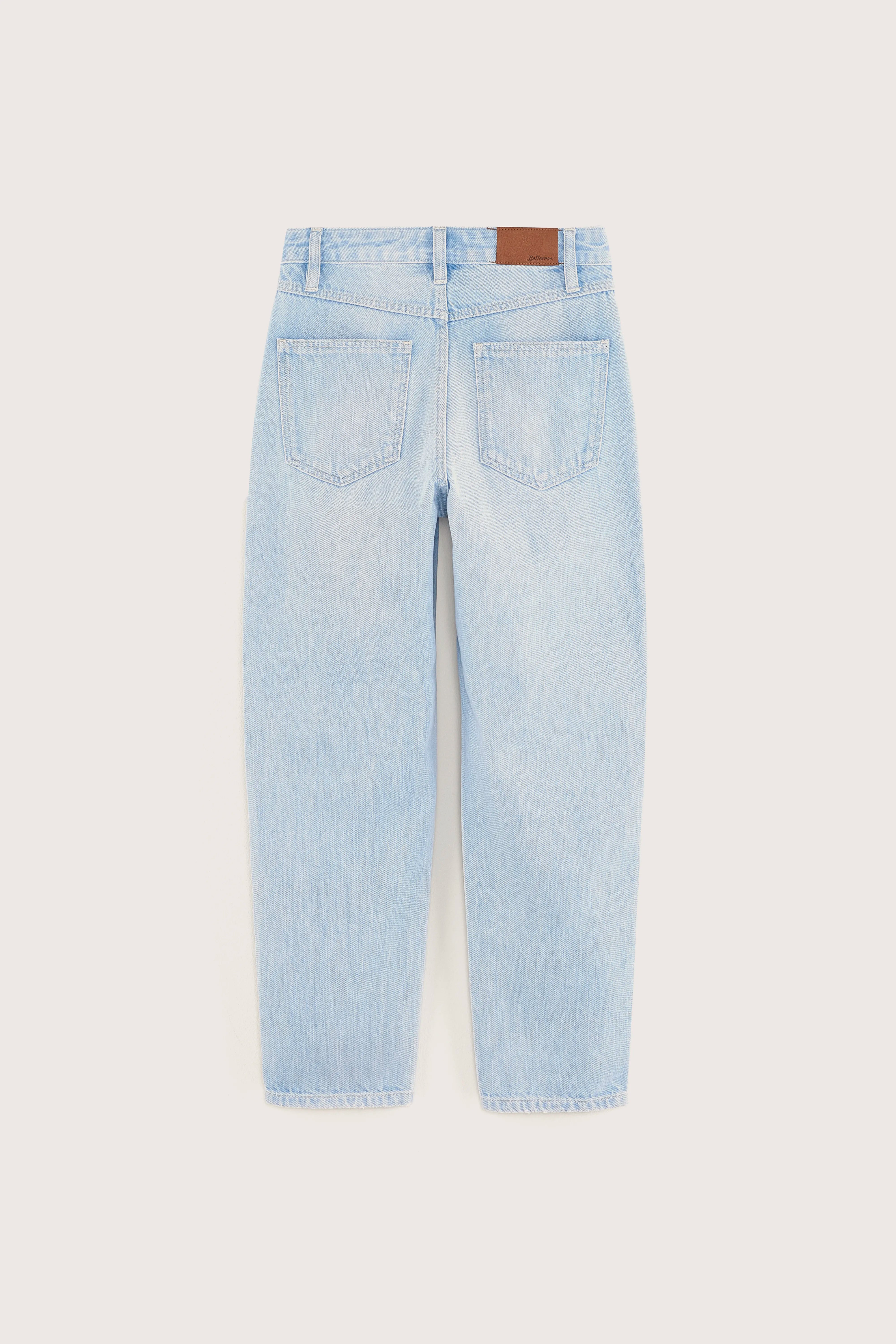 Pixa Tapered Jeans - Vintage lt blue For Girls | Bellerose