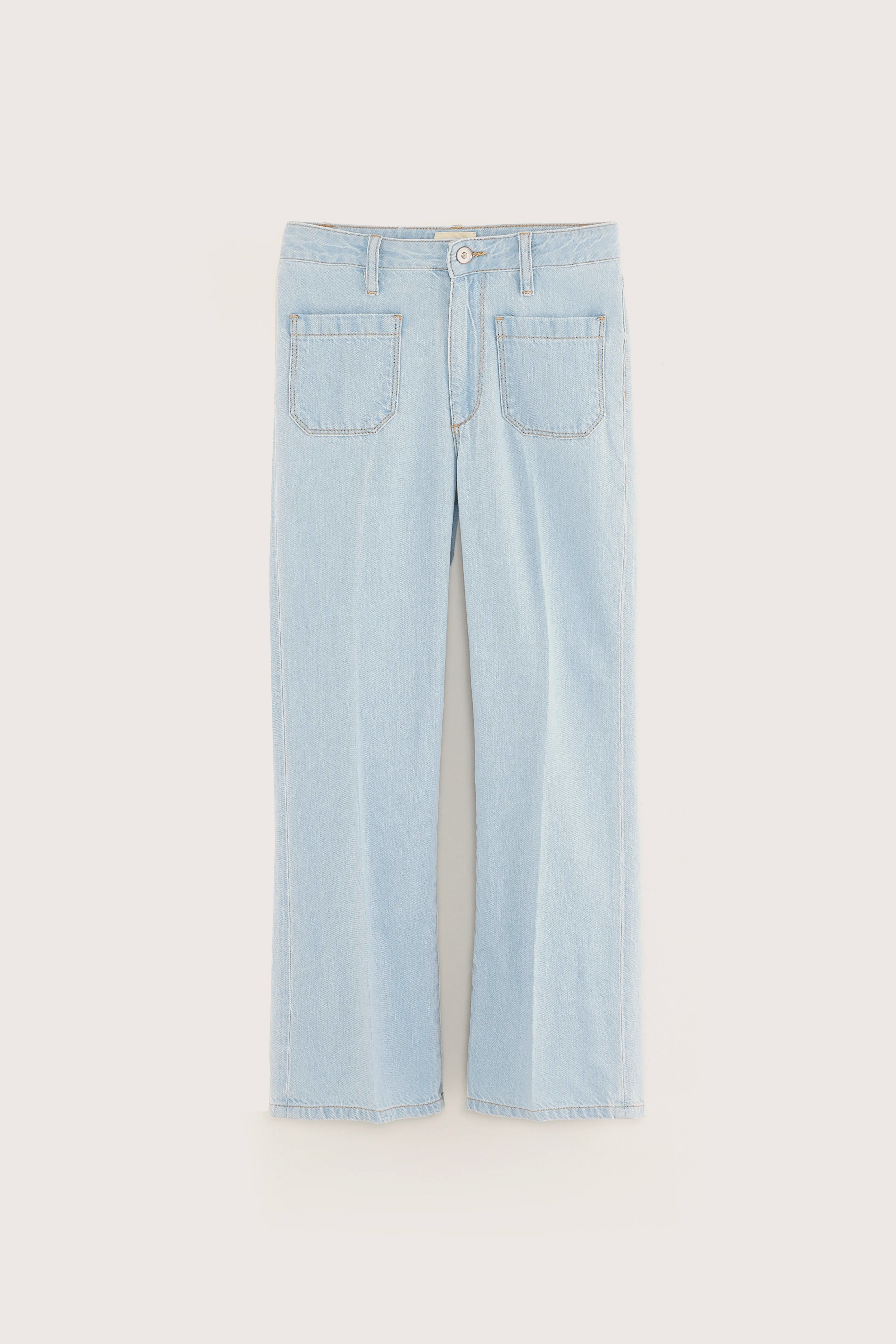 Jean Évasé Pepy - Lt blue bleach Pour Fille | Bellerose