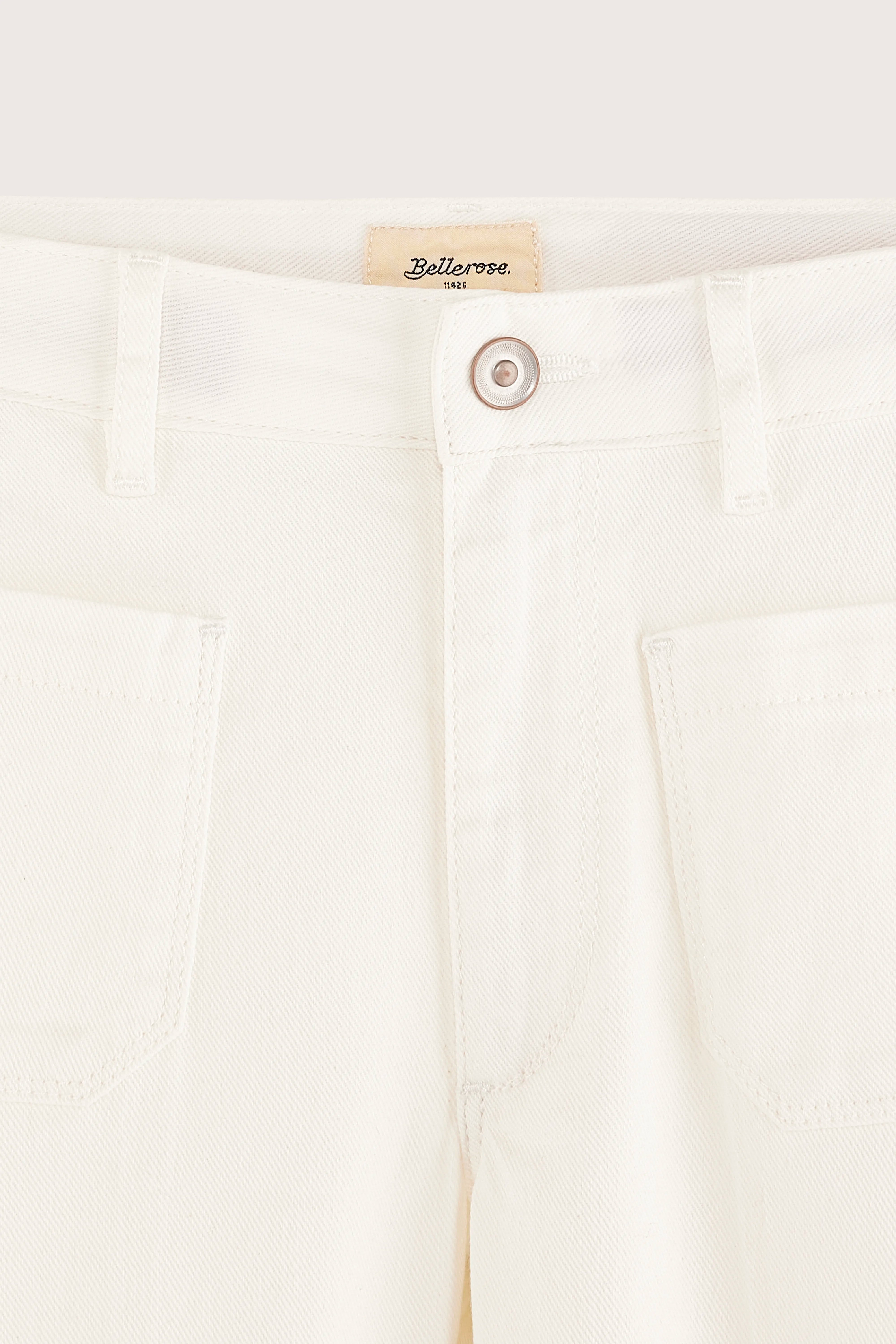 Pepy Flared Jeans - Off white For Girls | Bellerose