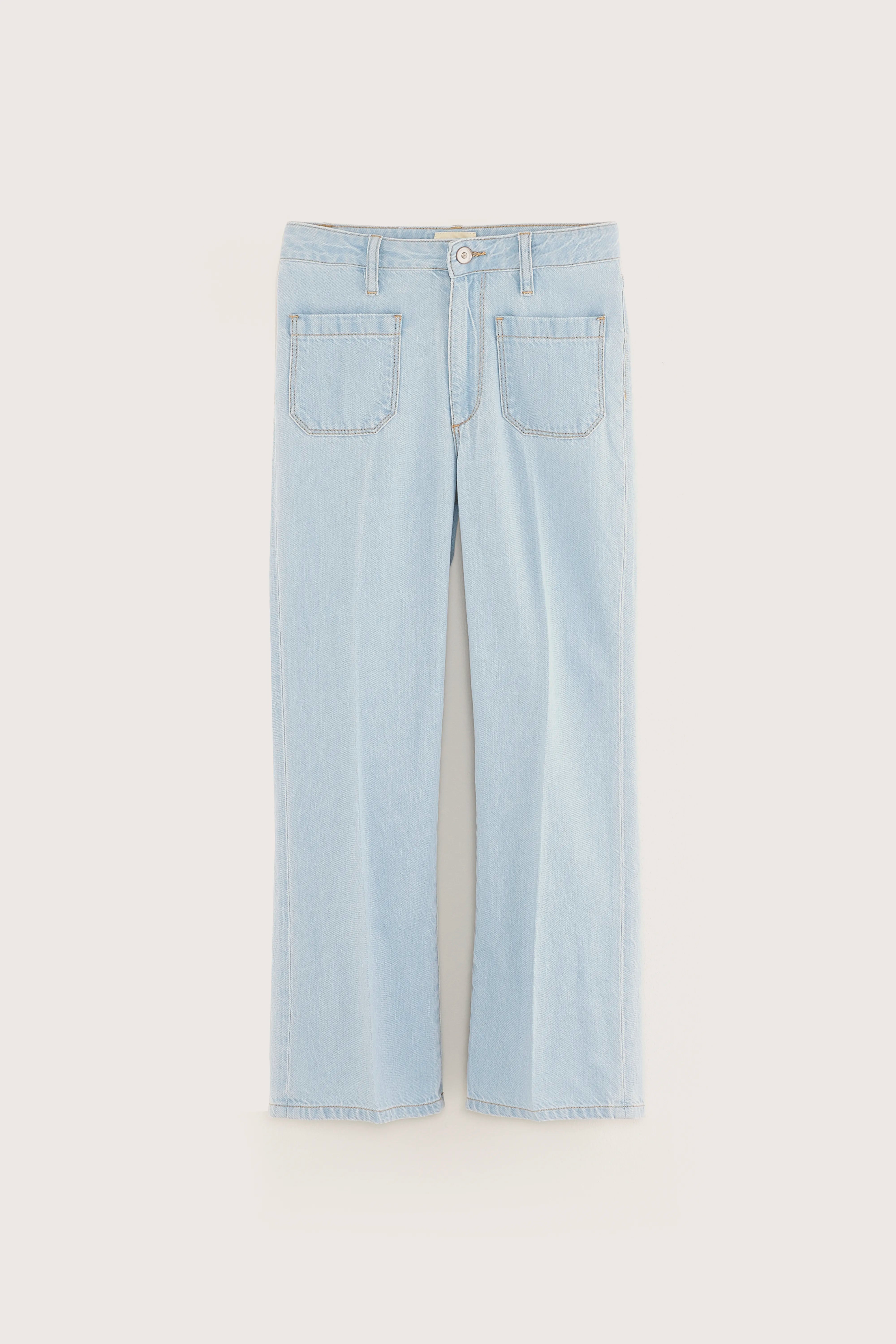 Pepy Flared Jeans - Lt blue bleach For Girls | Bellerose