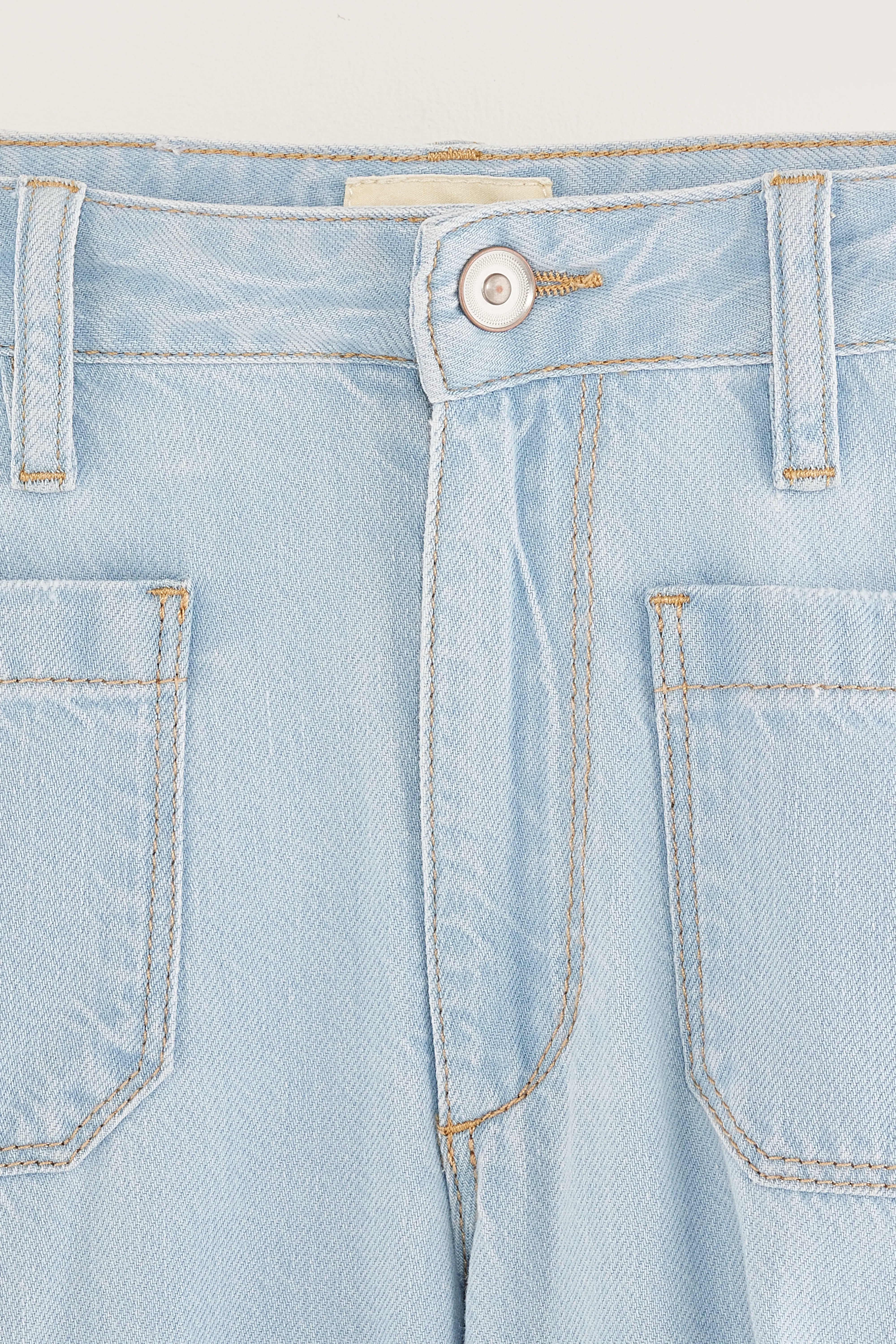 Pepy Flared Jeans - Lt blue bleach For Girls | Bellerose