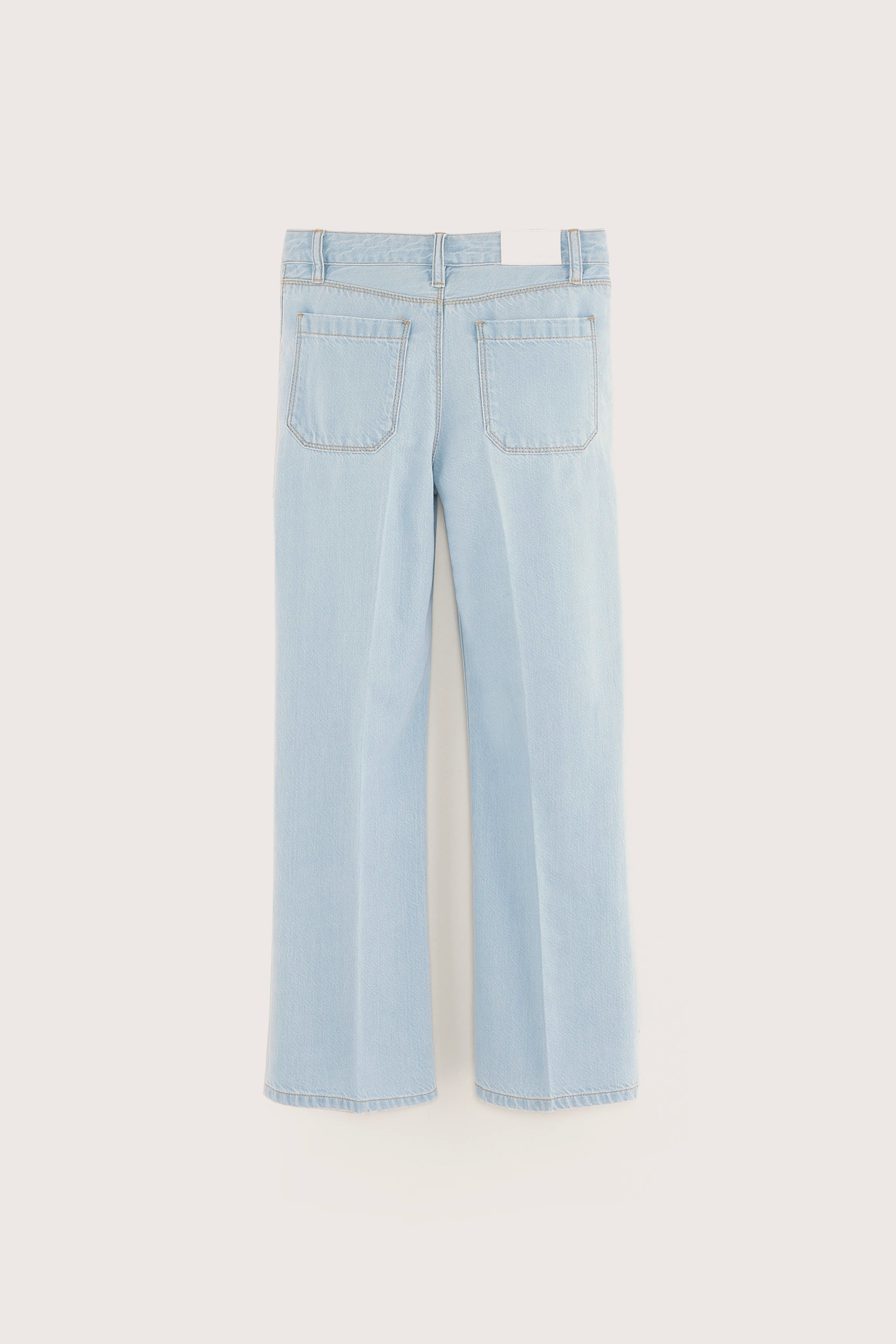 Pepy Flared Jeans - Lt blue bleach For Girls | Bellerose