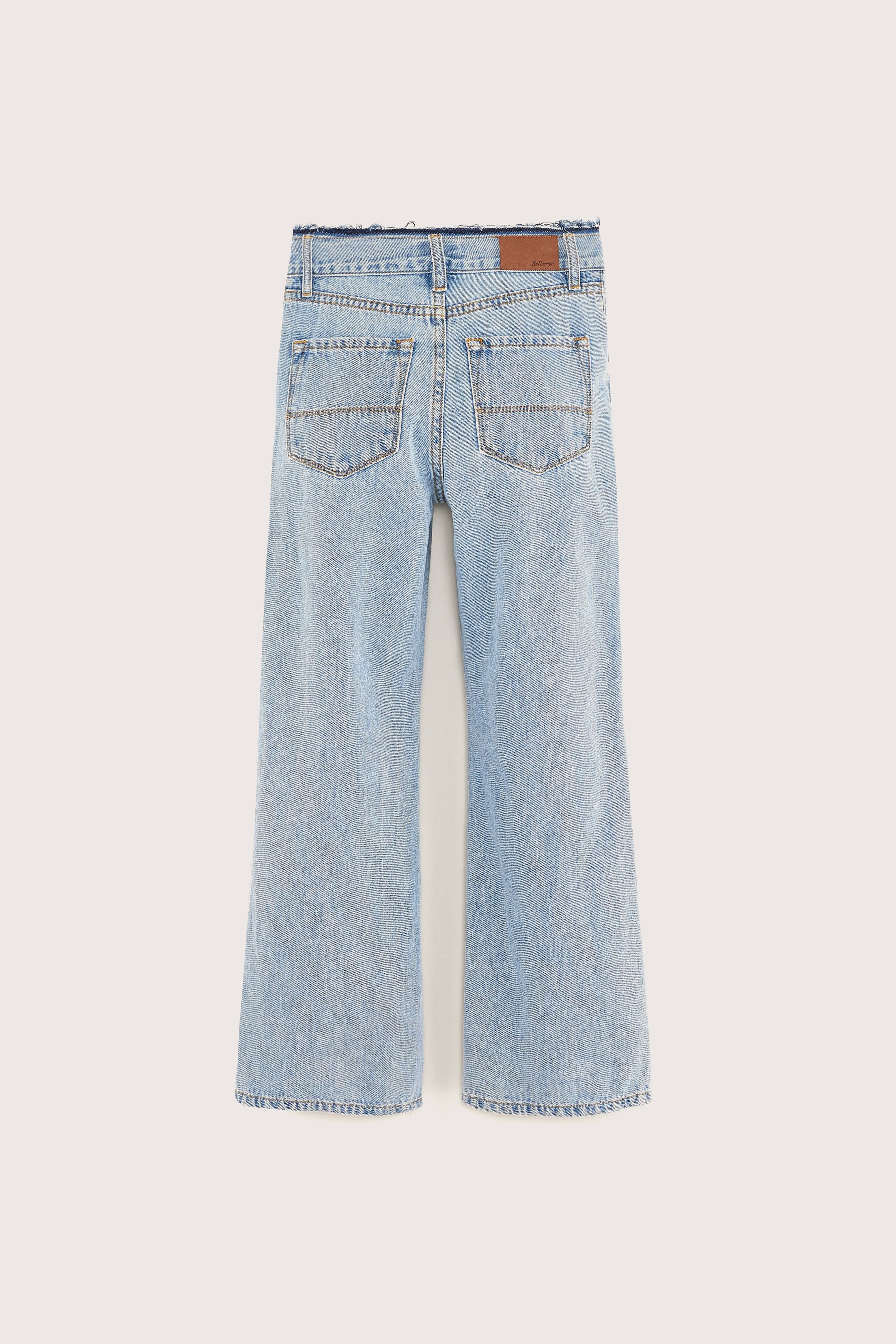 Popies Flared Jeans - Lt blue bleach For Girls | Bellerose