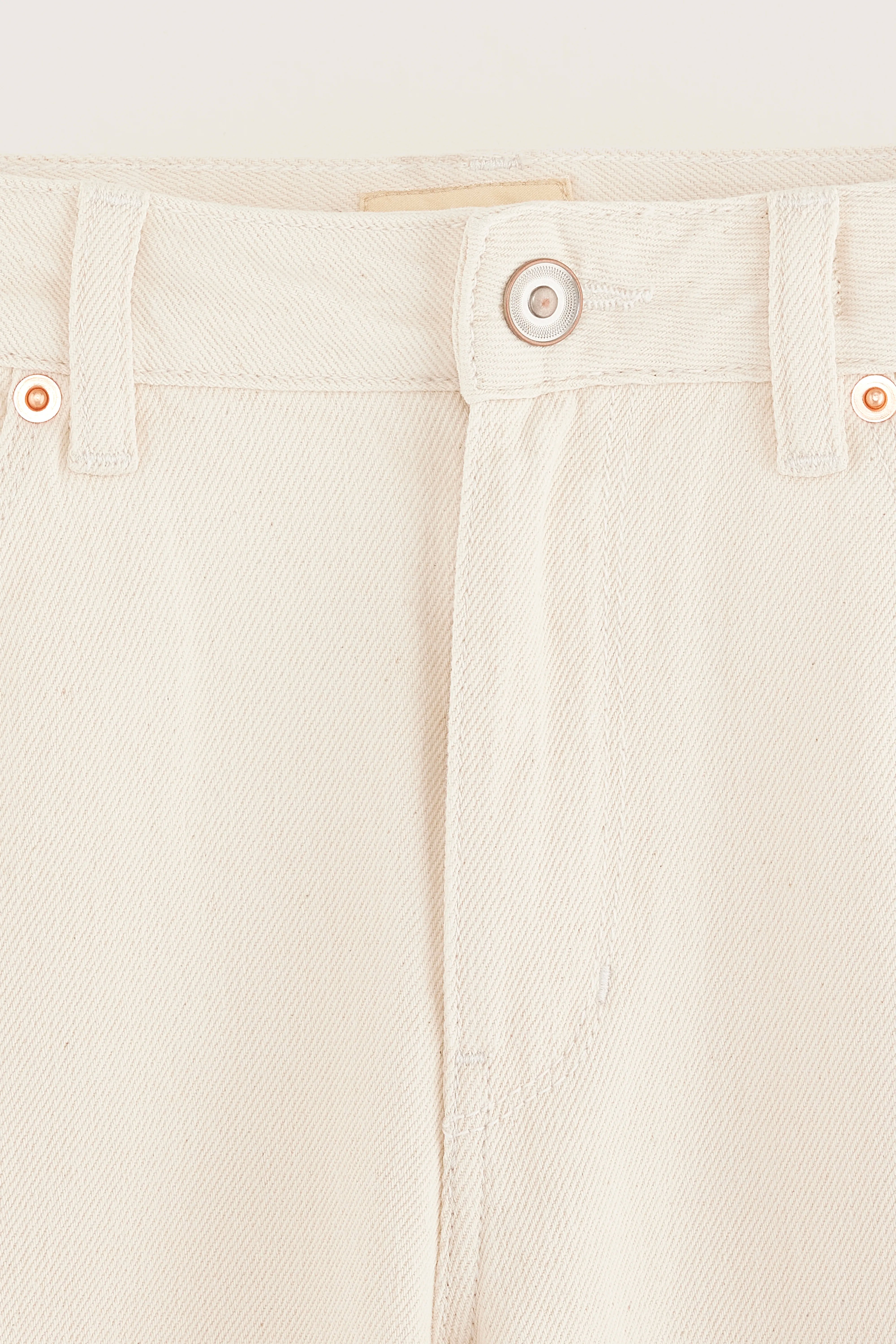 Pearlie Straight Jeans - White For Girls | Bellerose