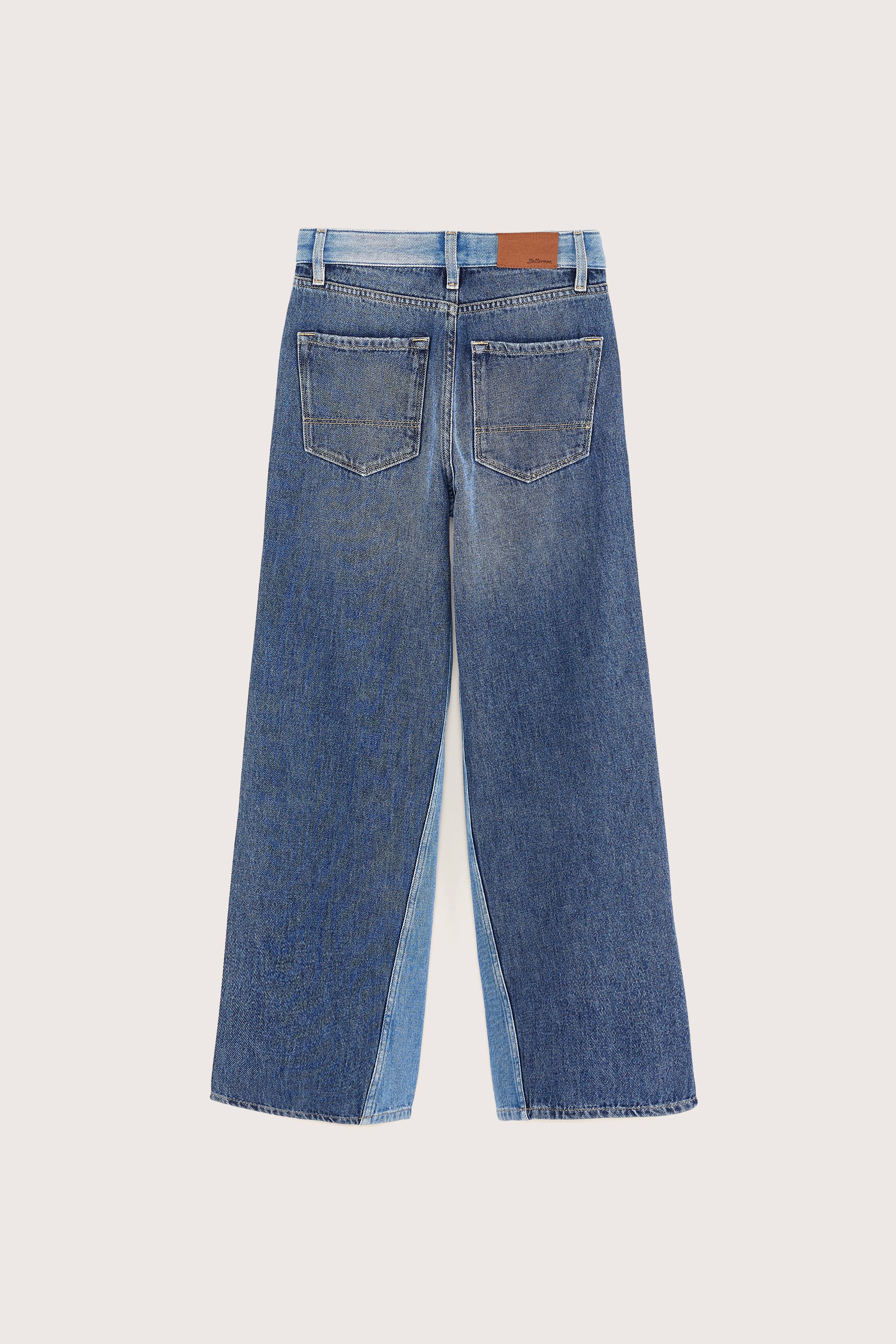 Jean évasé Wanda (251 / G / MD BLUE BLEACH)