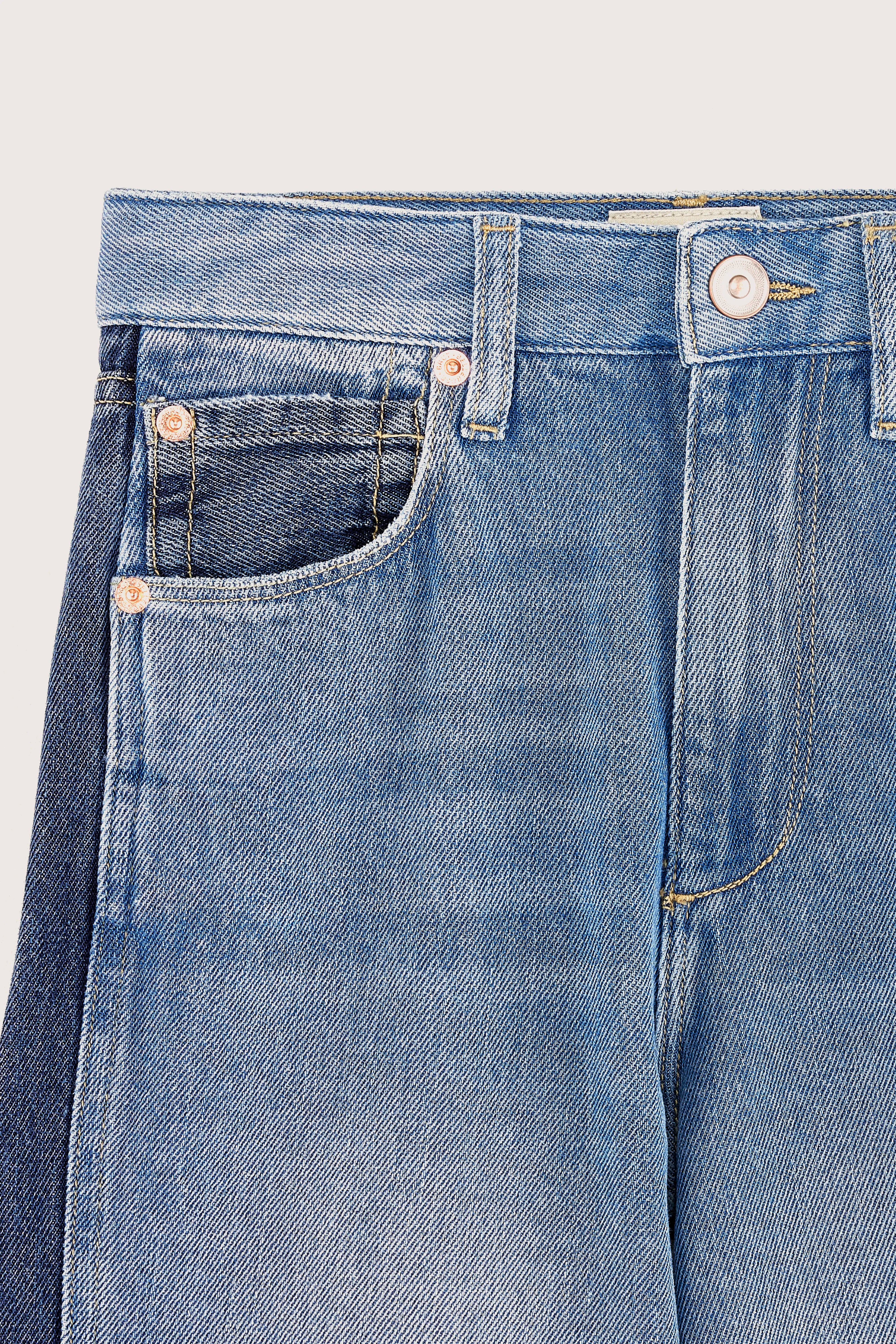 Wanda Flared Jeans - Md blue bleach For Girls | Bellerose