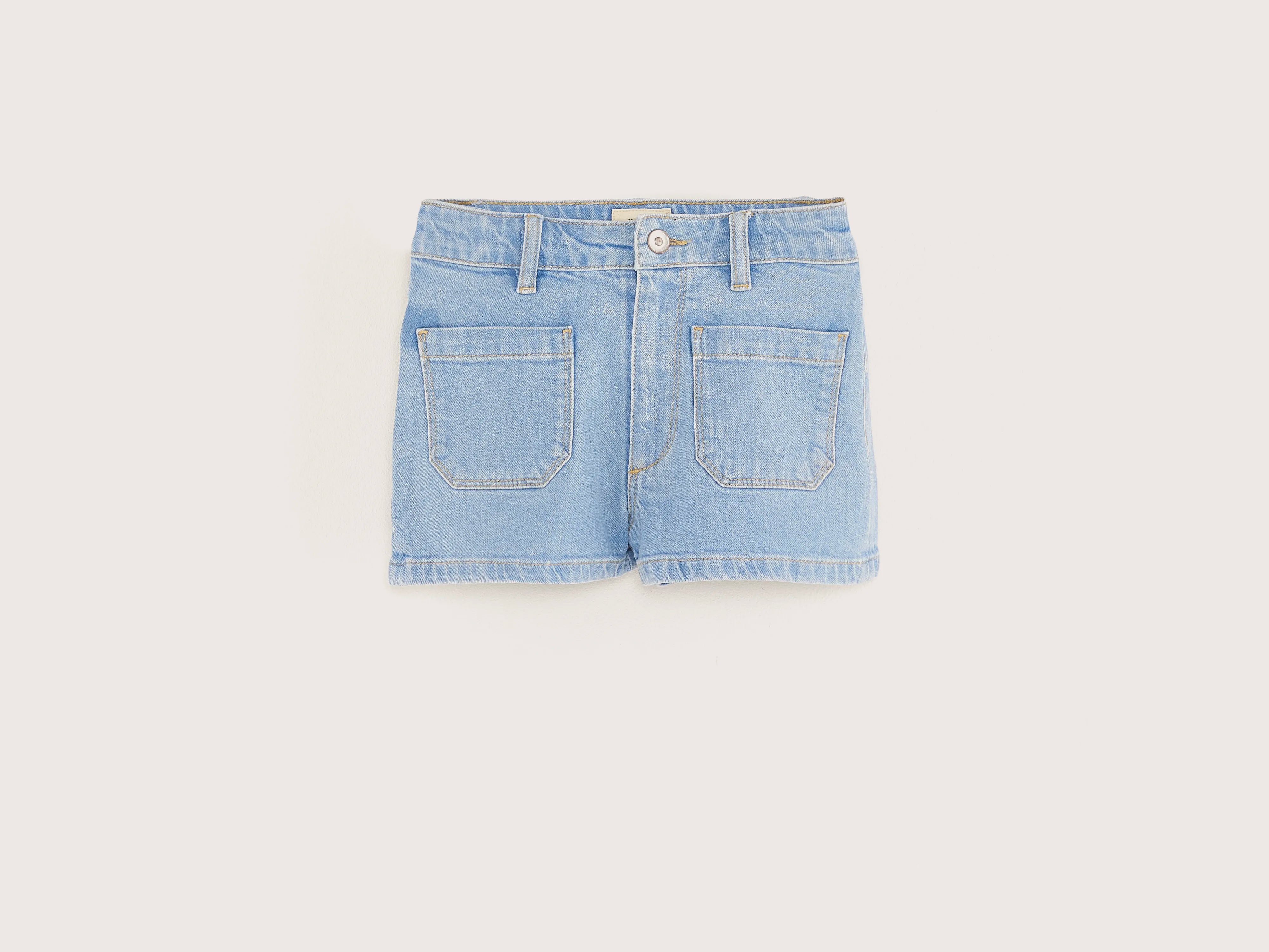Preppy denim short (251 / G / LT BLUE STONE)