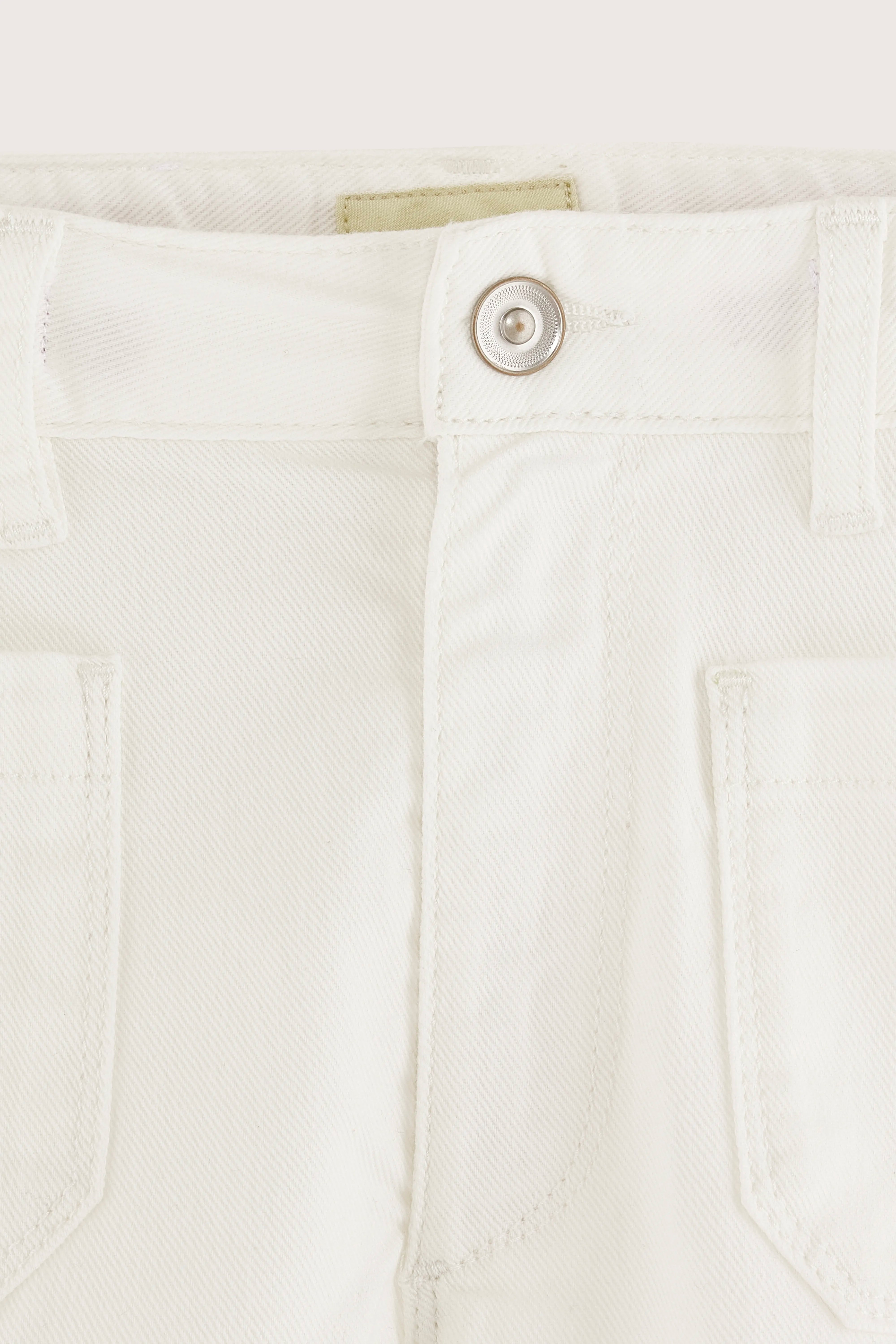 Preppy Denim Short - Off white Voor Meisjes | Bellerose