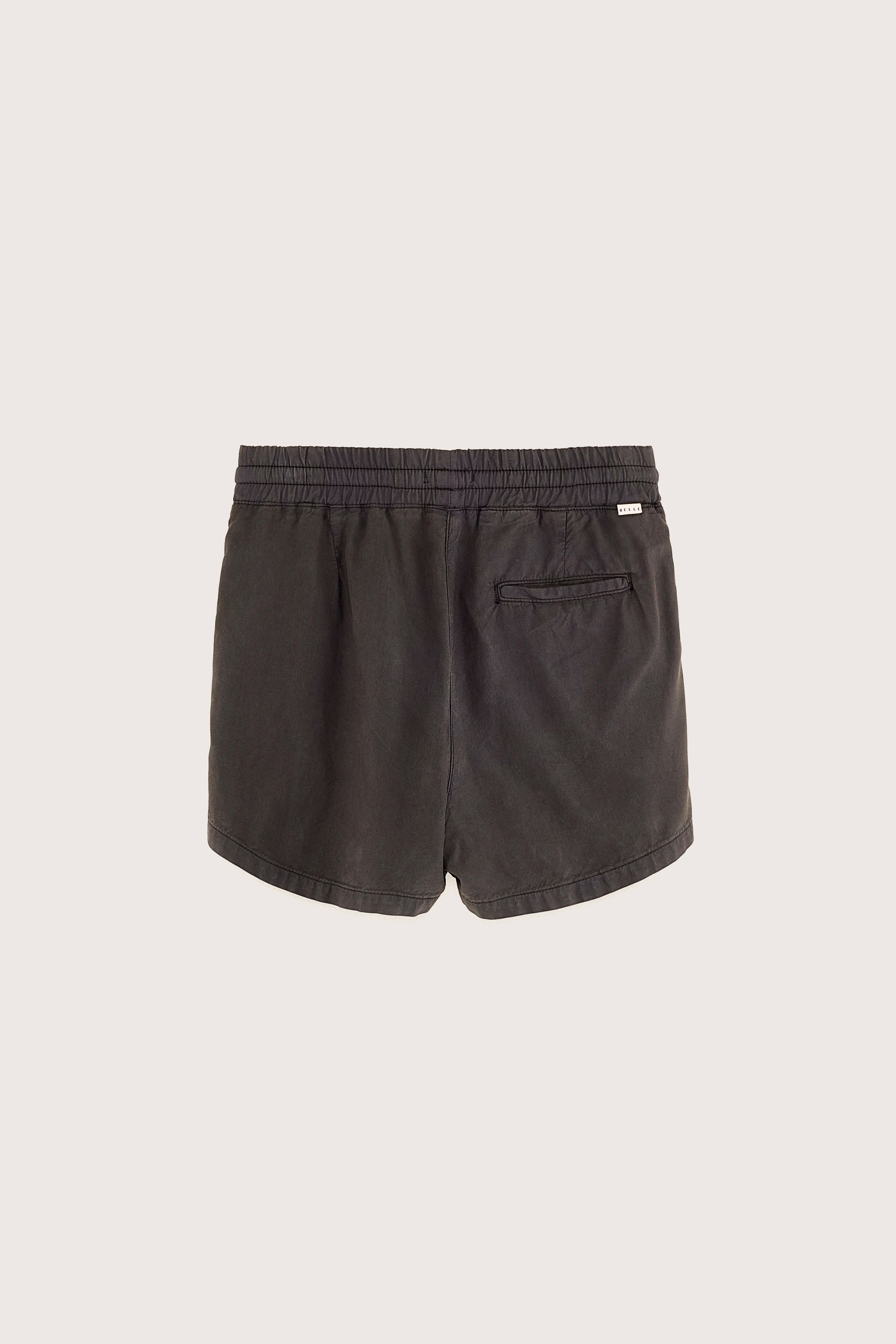 Kate Relaxed Shorts - Black sand For Girls | Bellerose
