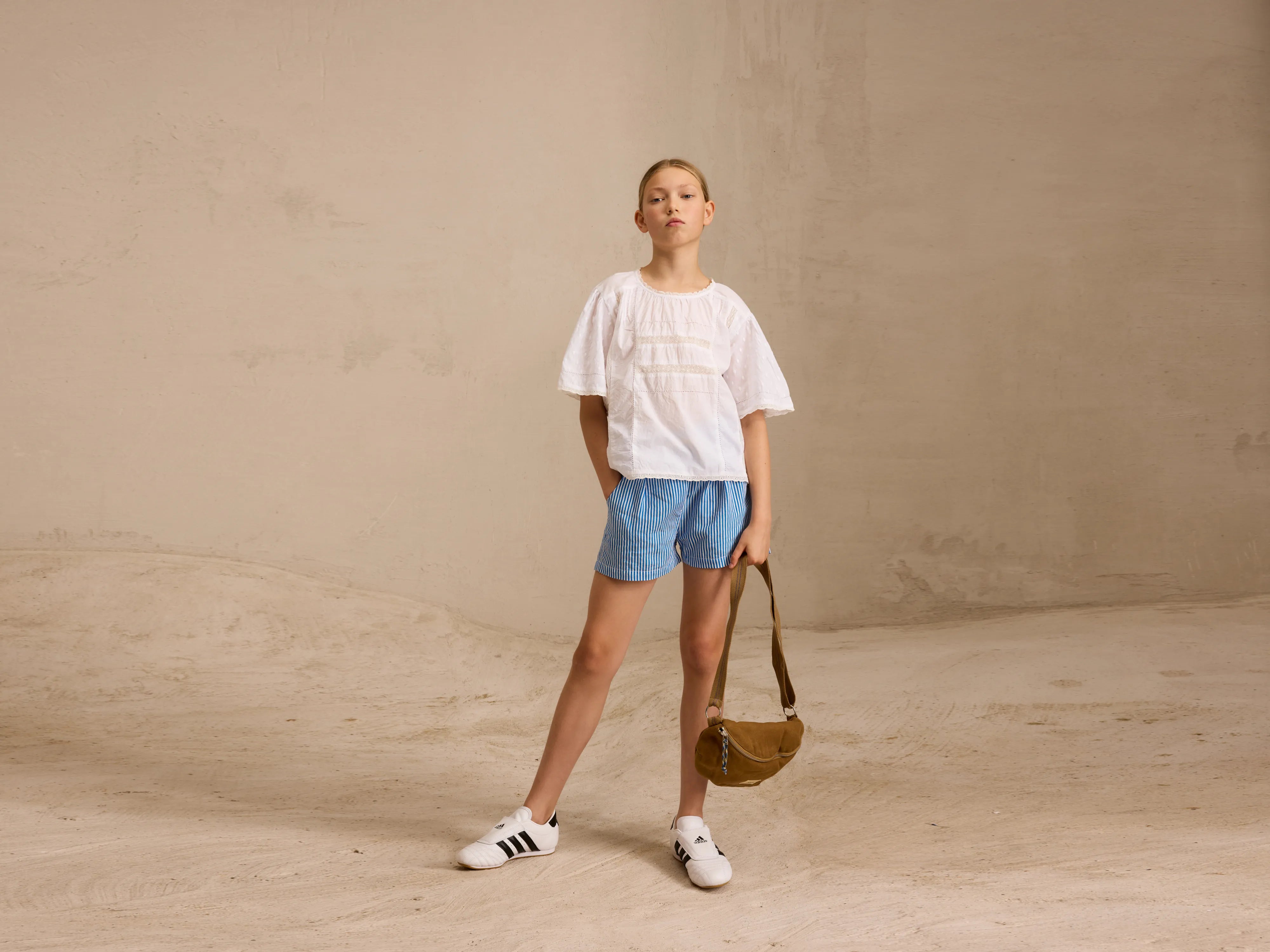 Kate relaxed shorts (251 / G / STRIPE A)