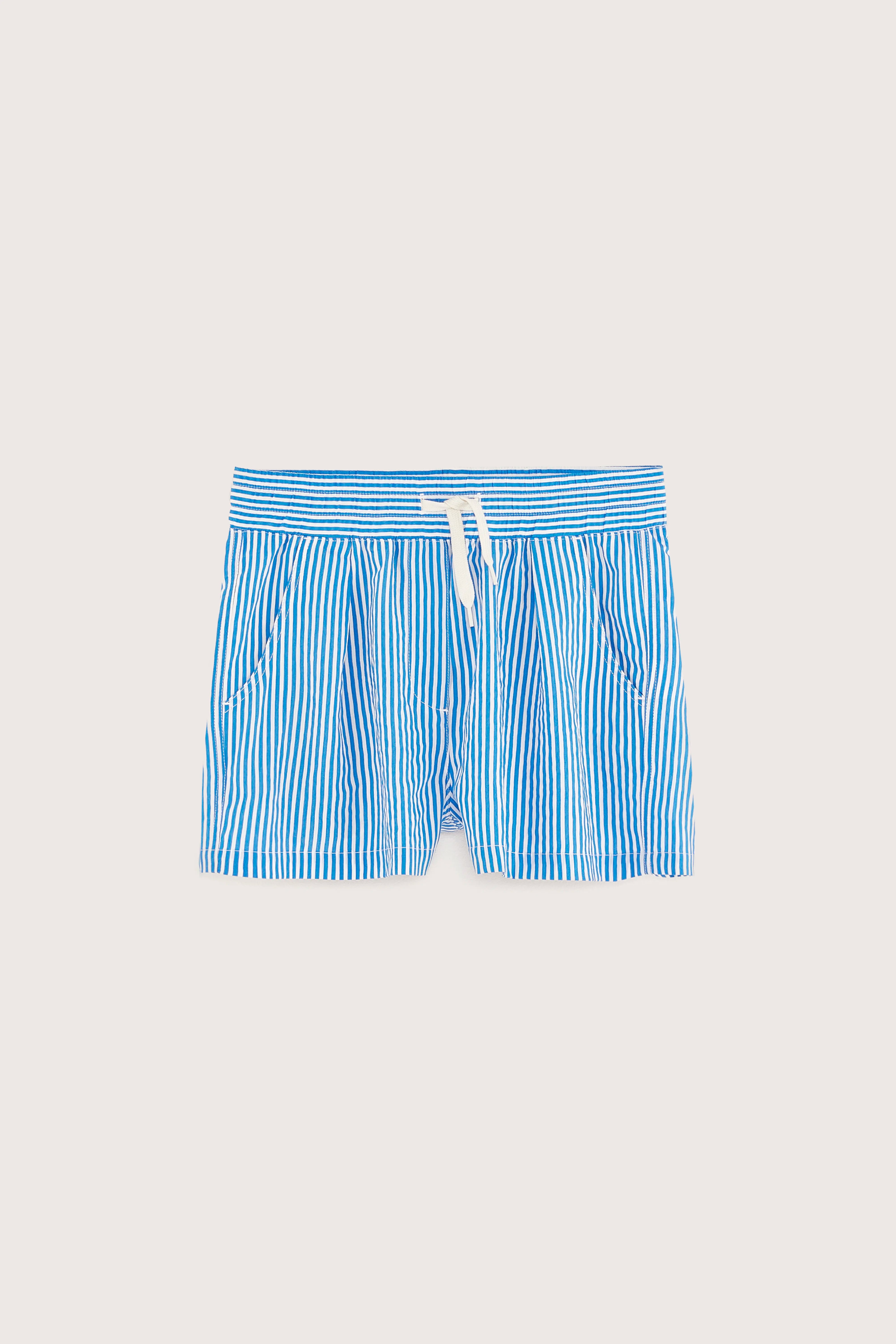 Kate Relaxed Shorts - Touareg / Vintage white For Girls | Bellerose
