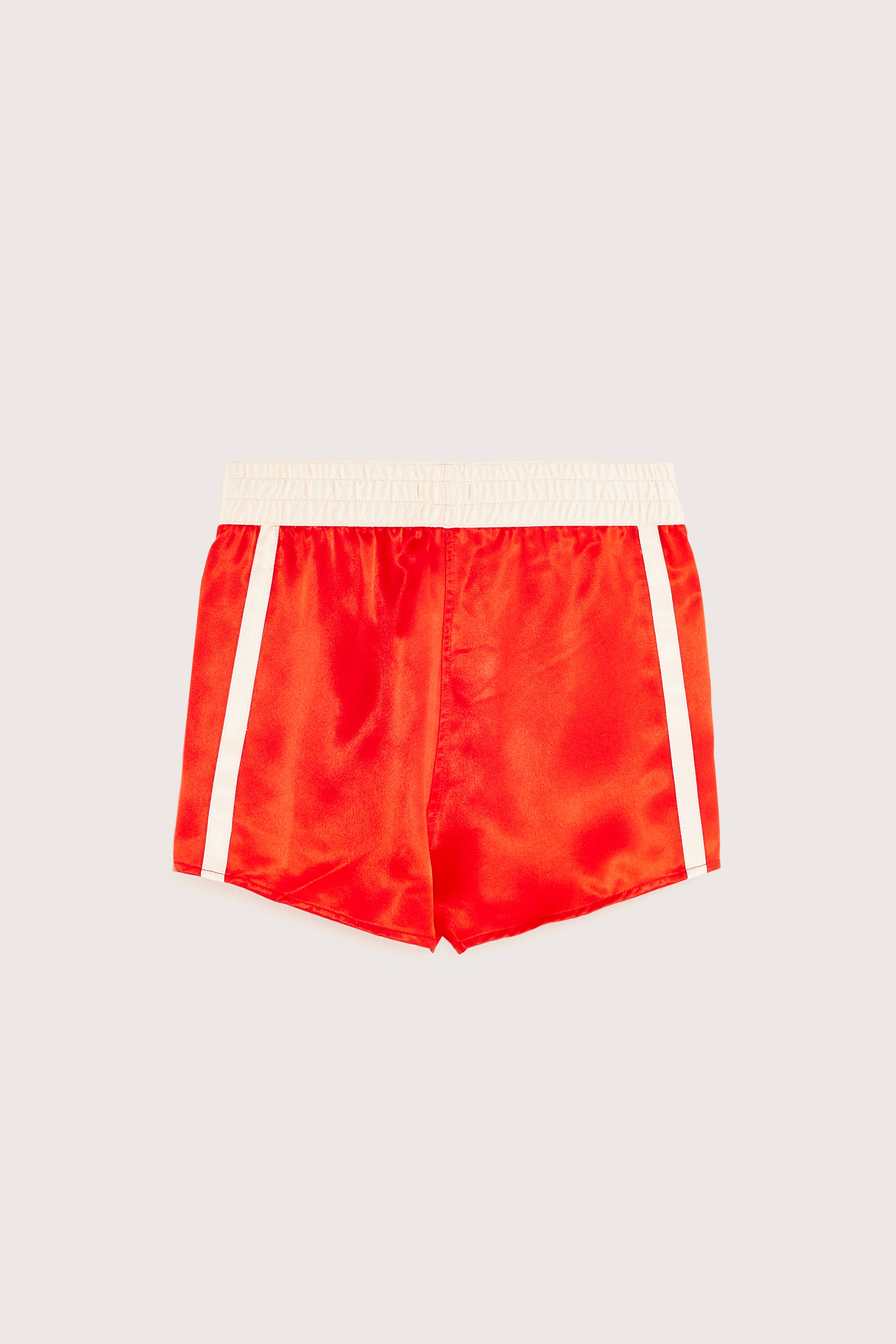 Phenix Relaxed Shorts - Massai red / Whisper For Girls | Bellerose