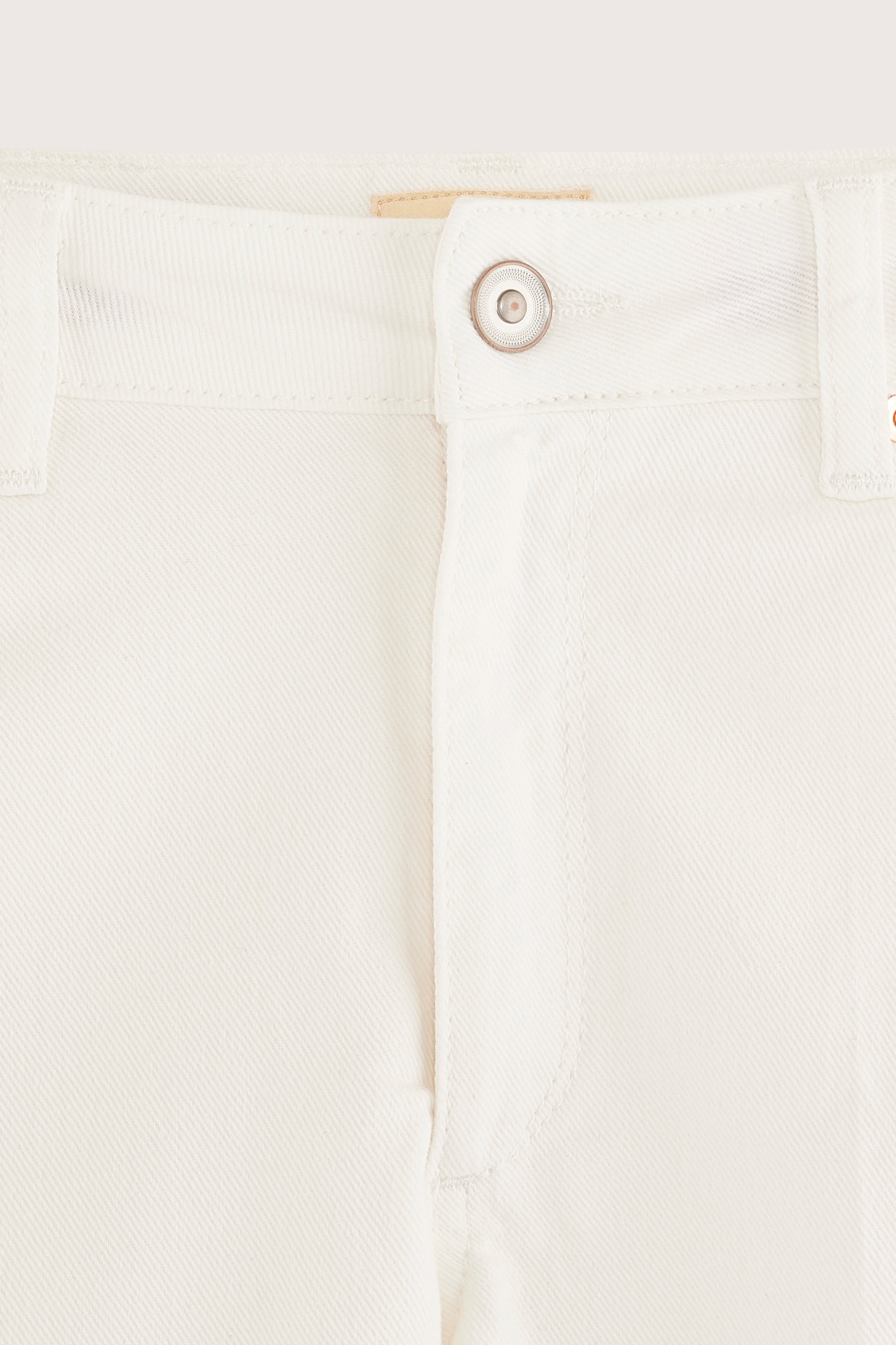 Peny Flared-cropped Jeans - Off white For Girls | Bellerose