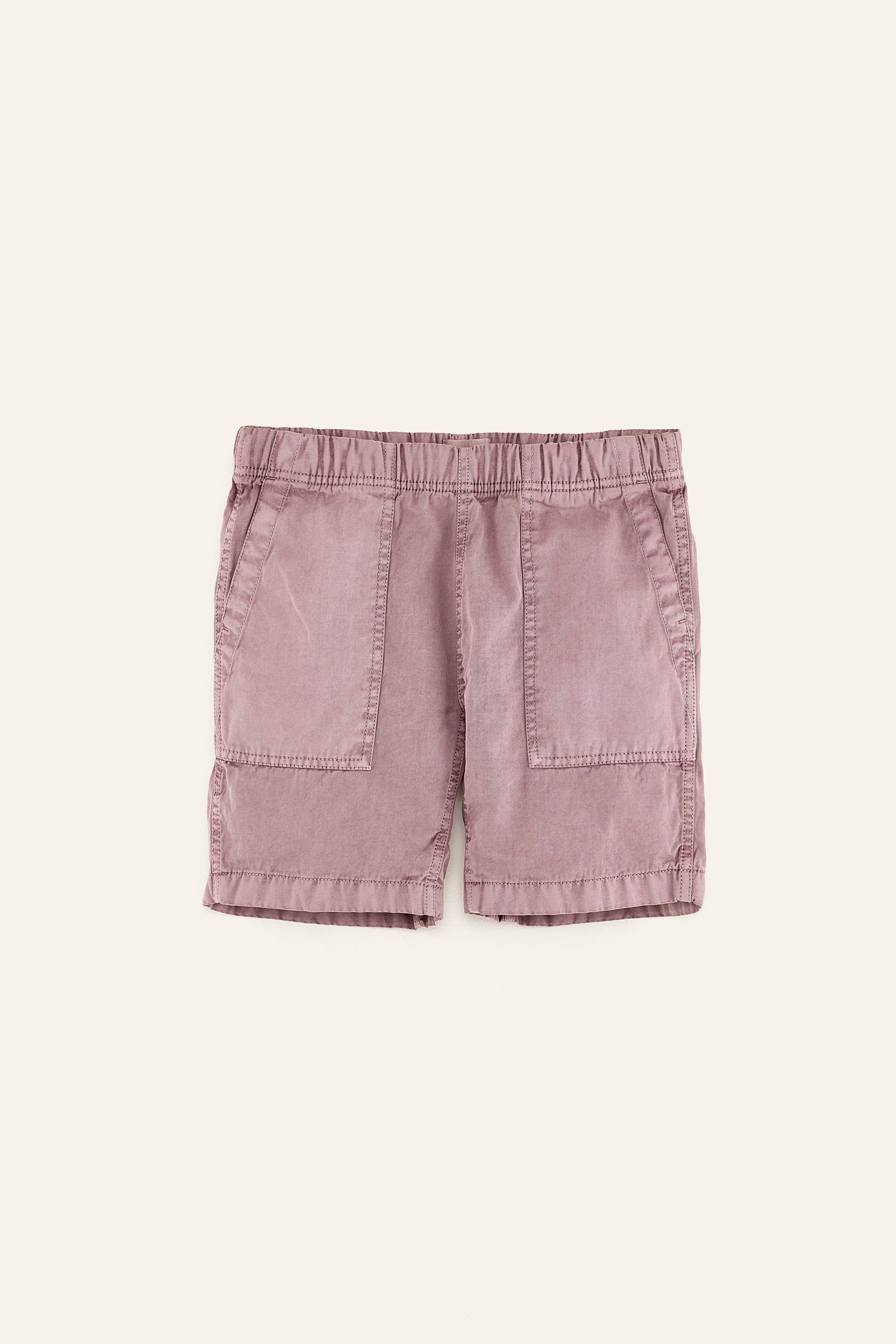 Wess Baggy Shorts - Lilac For Boys | Bellerose