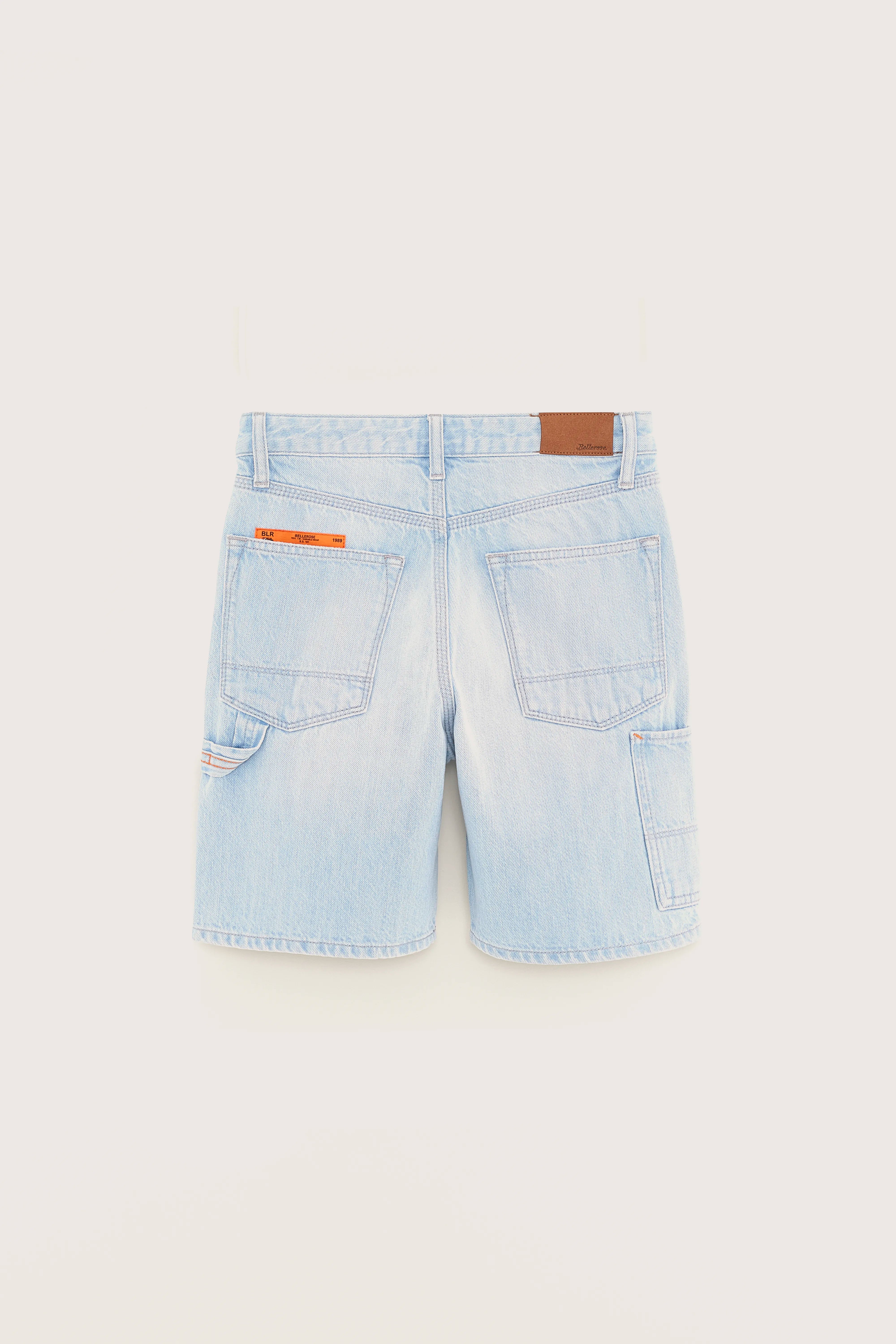 Short en denim Peers (251 / B / LT BLUE BLEACH)