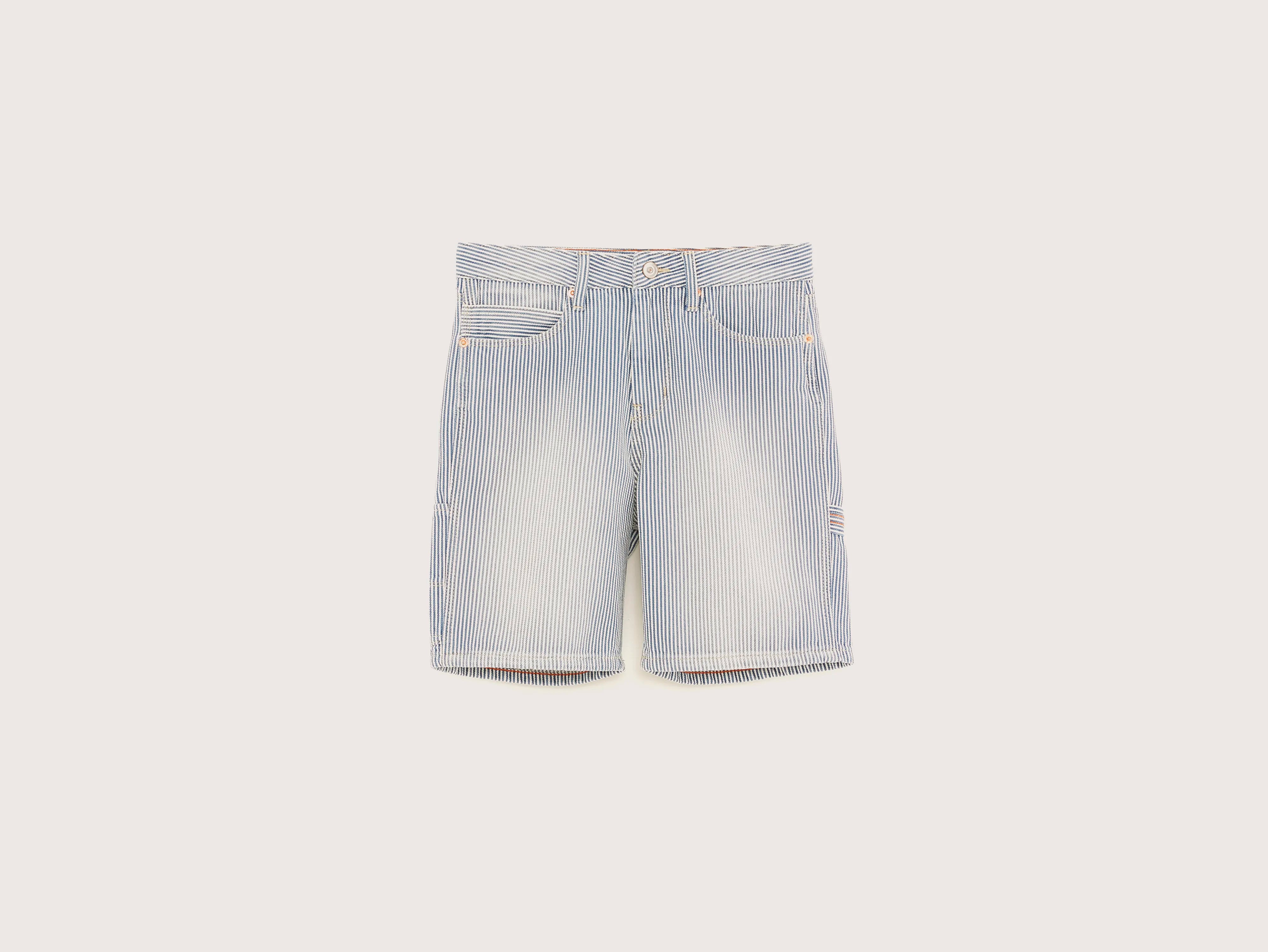 Peers denim shorts (251 / B / LT BLUE BLEACH)