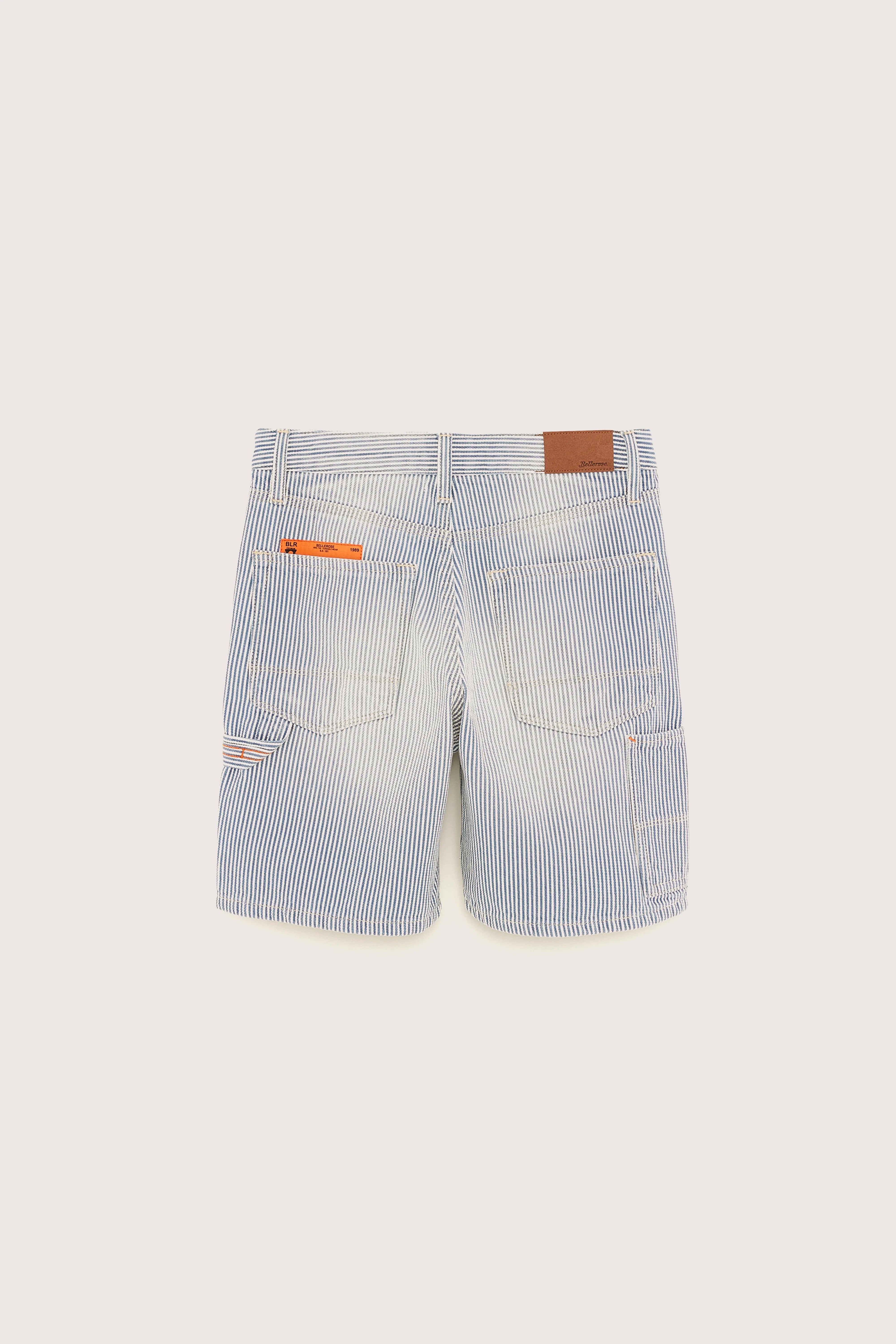 Peers Denim Shorts - Chambray / Vintage white For Boys | Bellerose