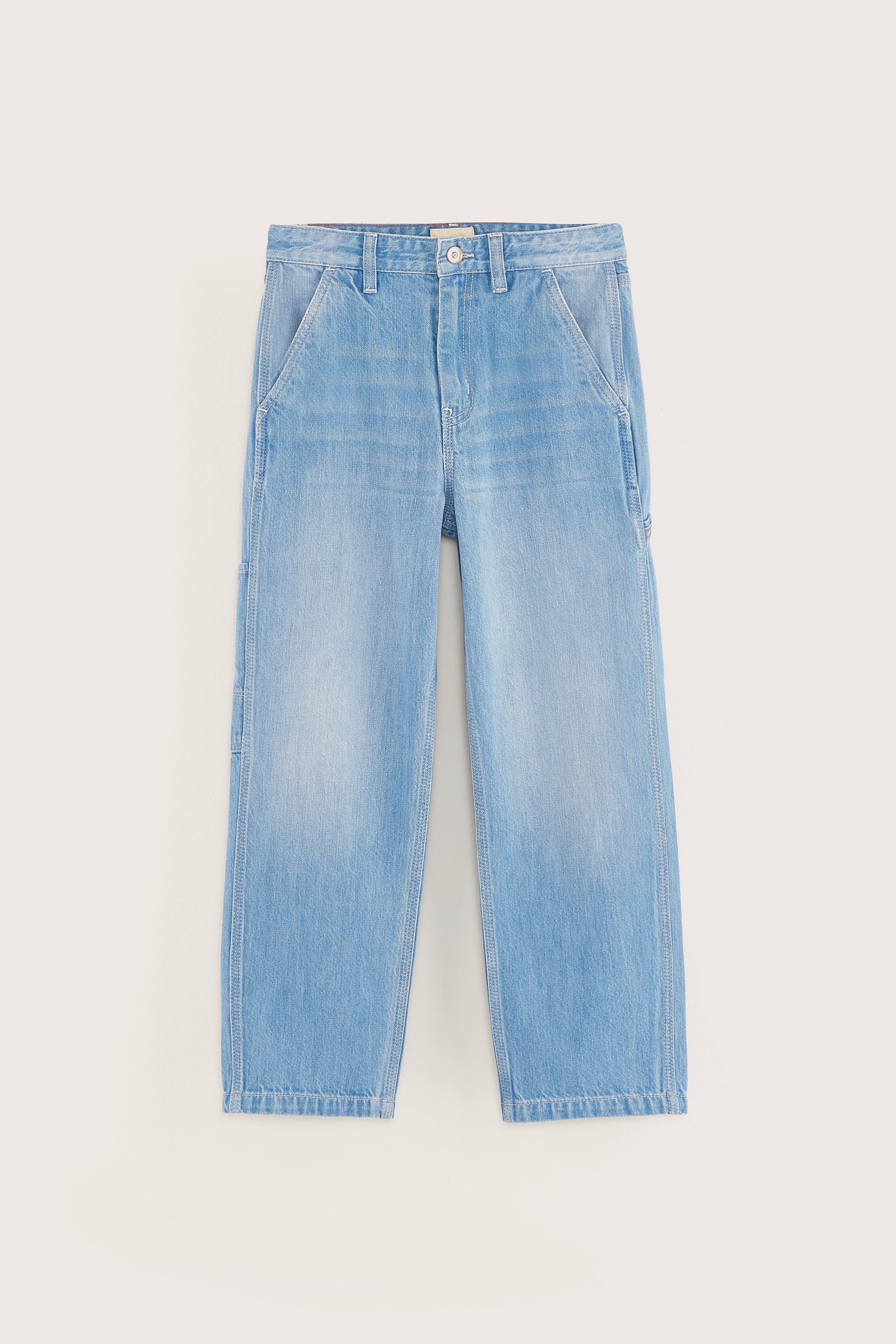 Painter Straight Jeans - Md blue bleach For Boys | Bellerose