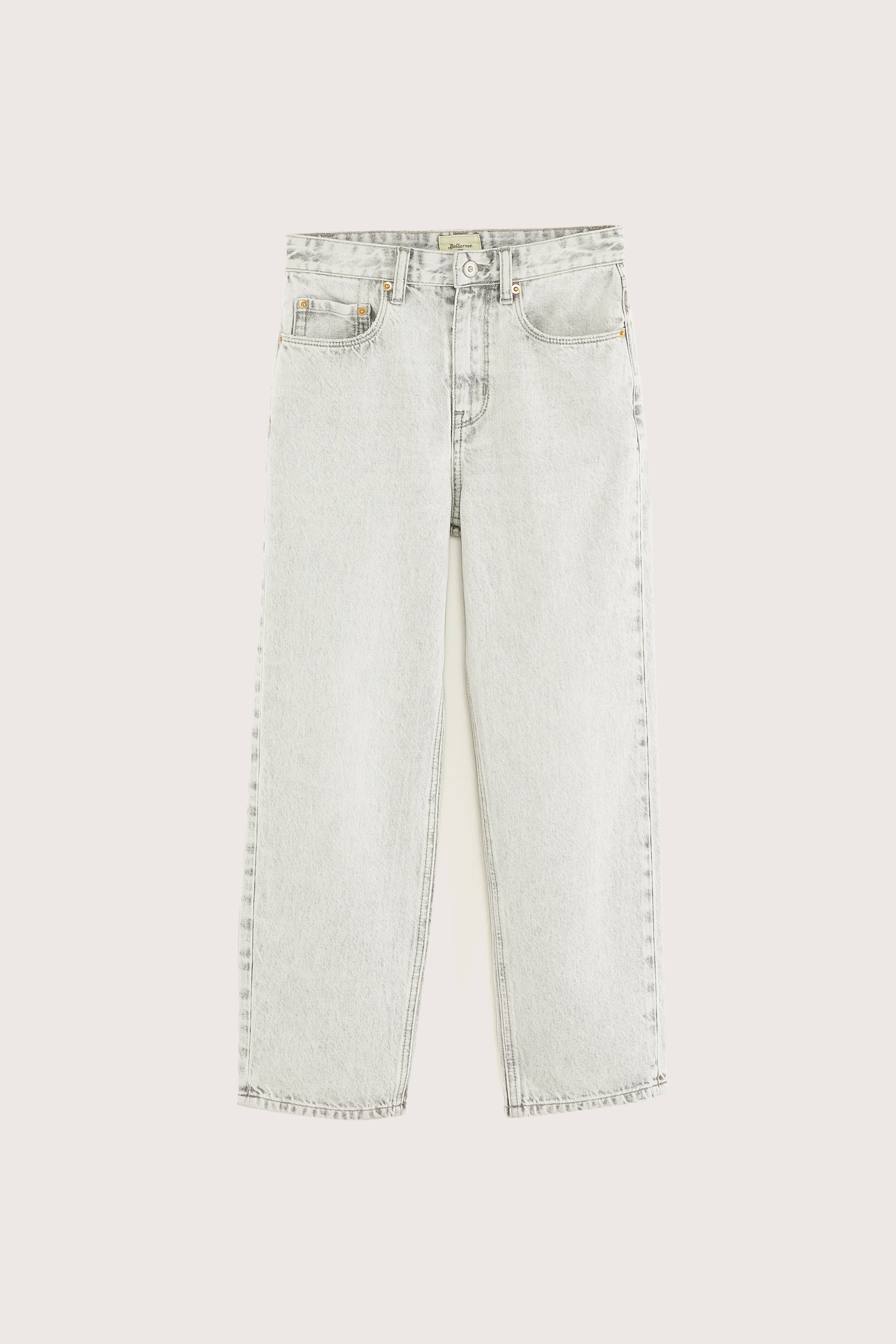 Peters wijde jeans (251 / B / GREY BLEACH)