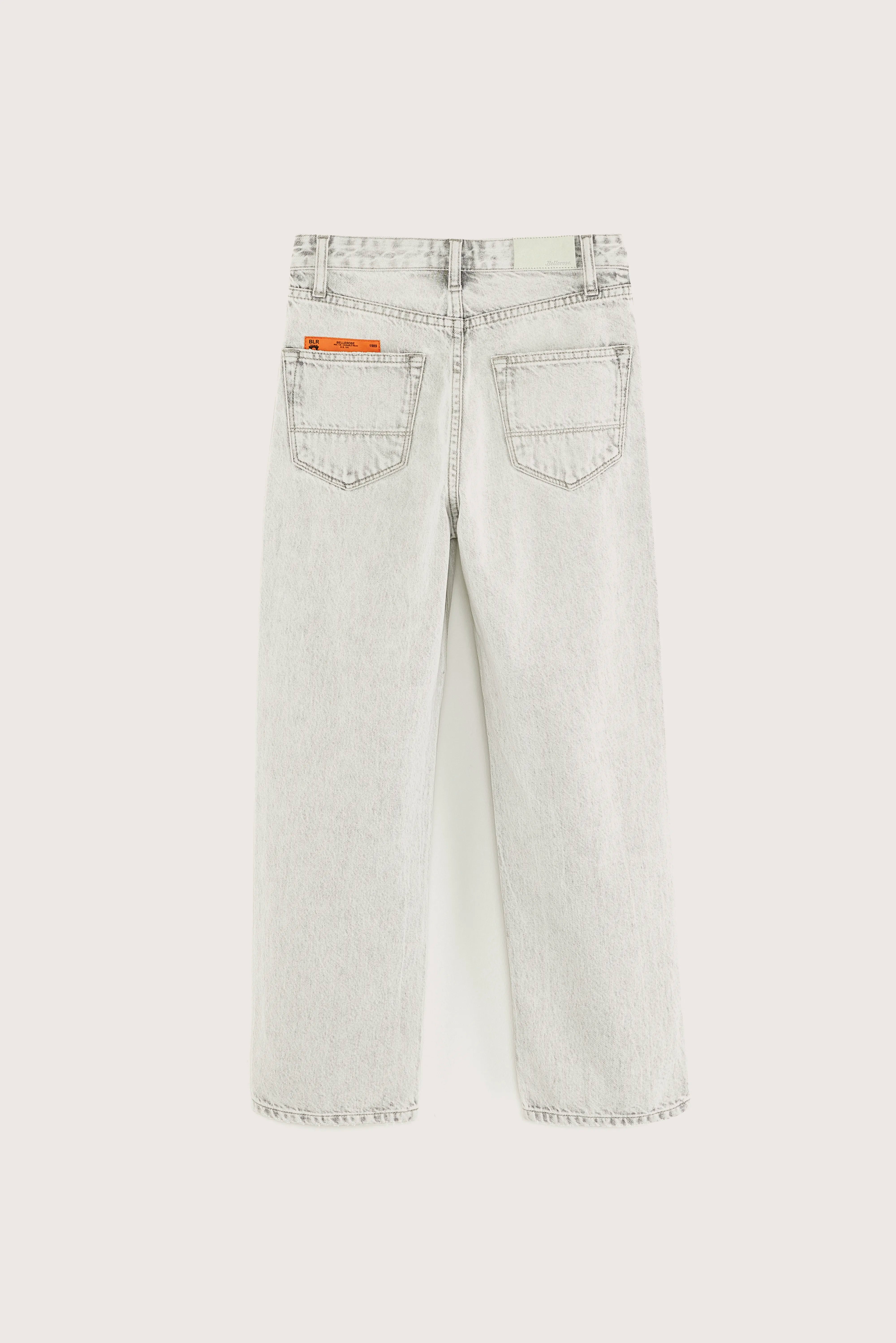 Peters wijde jeans (251 / B / GREY BLEACH)