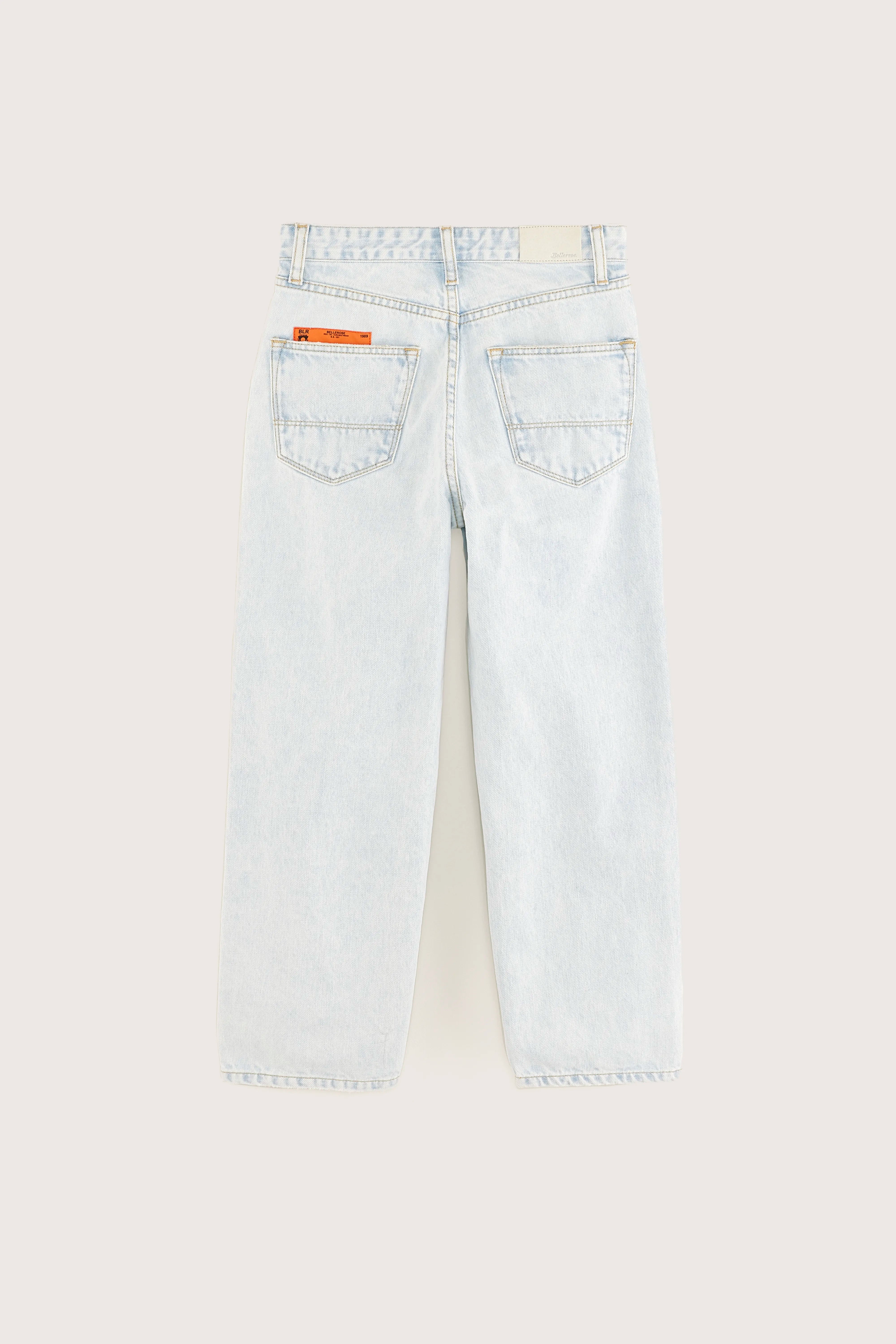 Peters wijde jeans (251 / B / LT BLUE BLEACH)