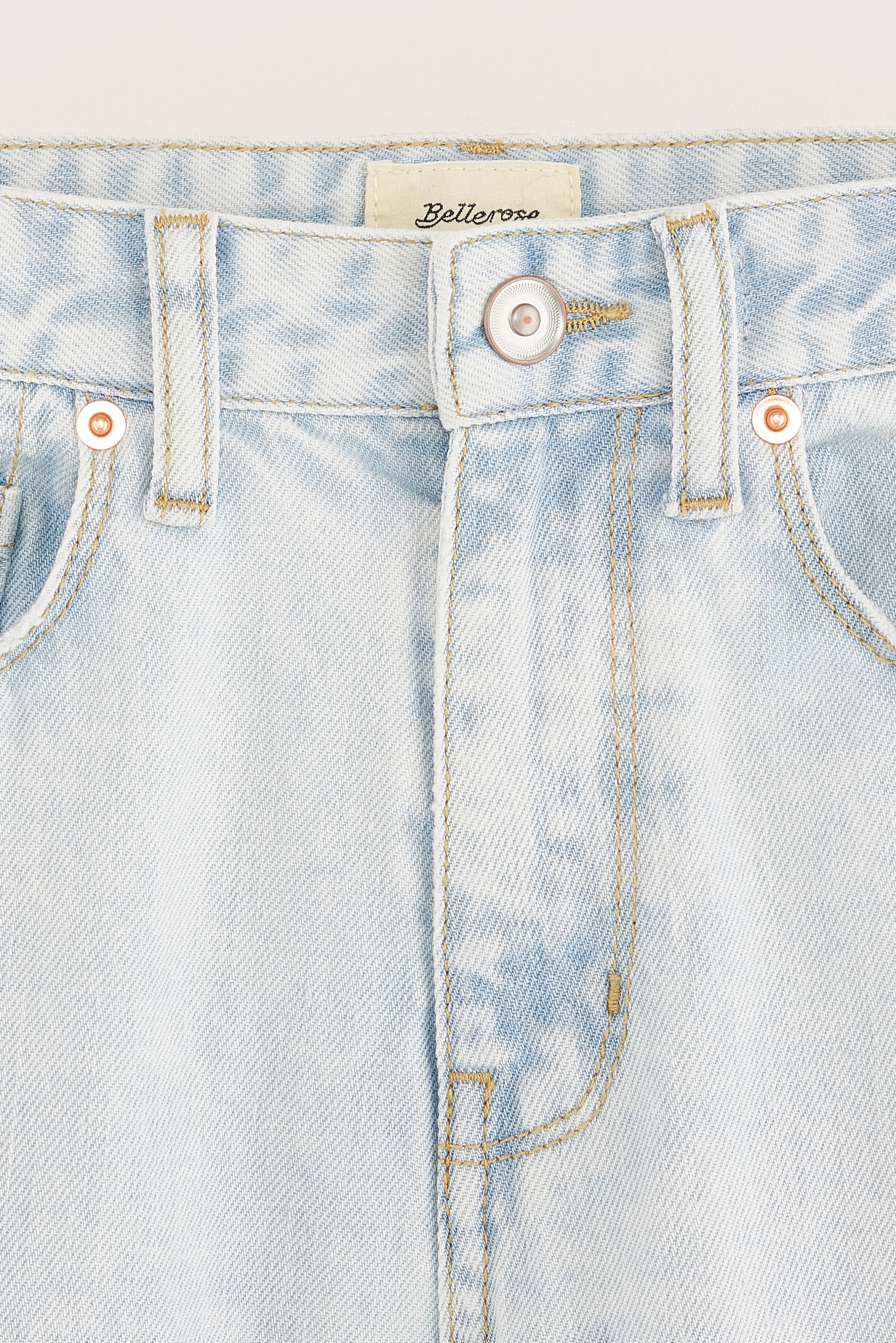 Peters wijde jeans (251 / B / LT BLUE BLEACH)