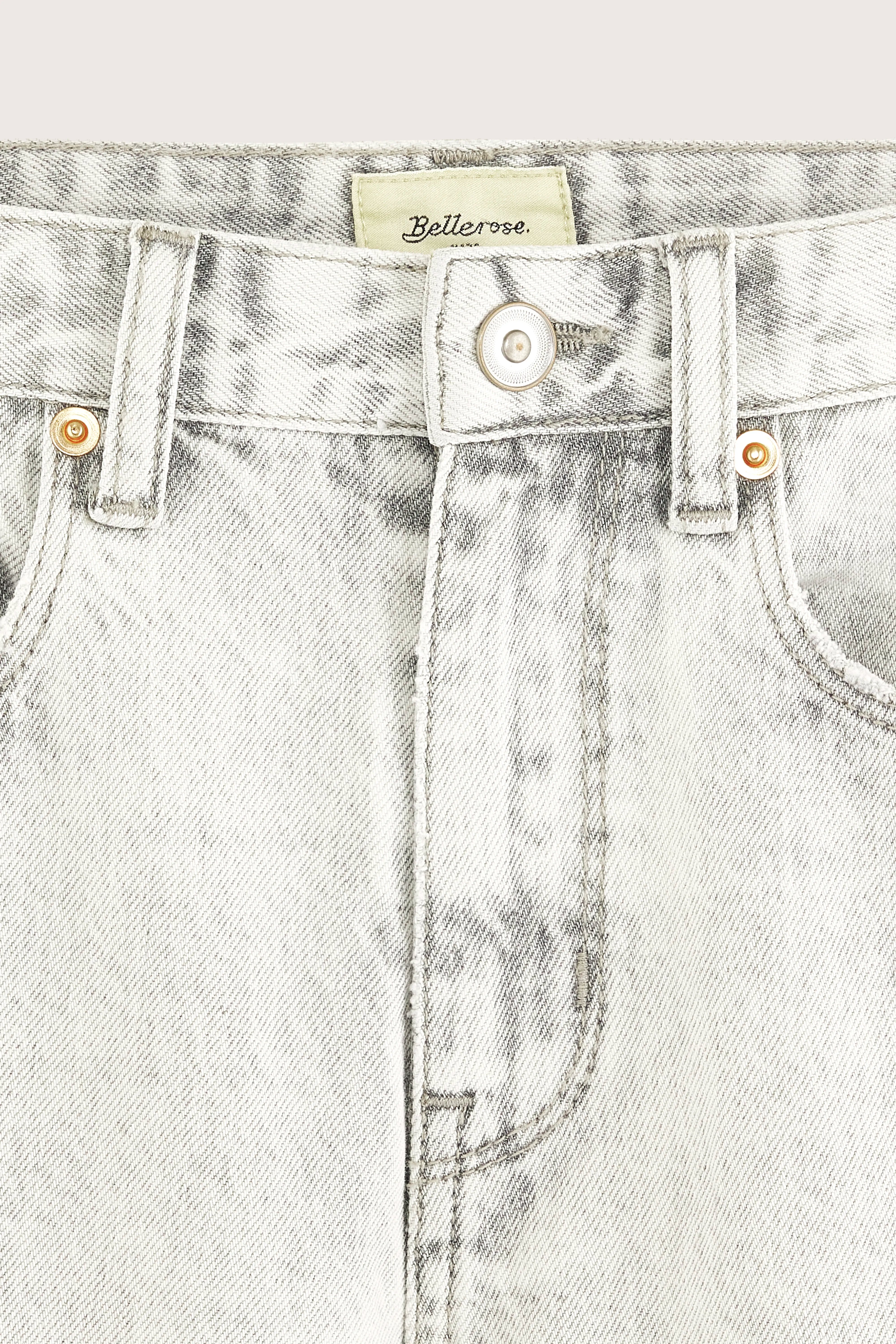 Peters Wide Jeans - Grey bleach For Boys | Bellerose