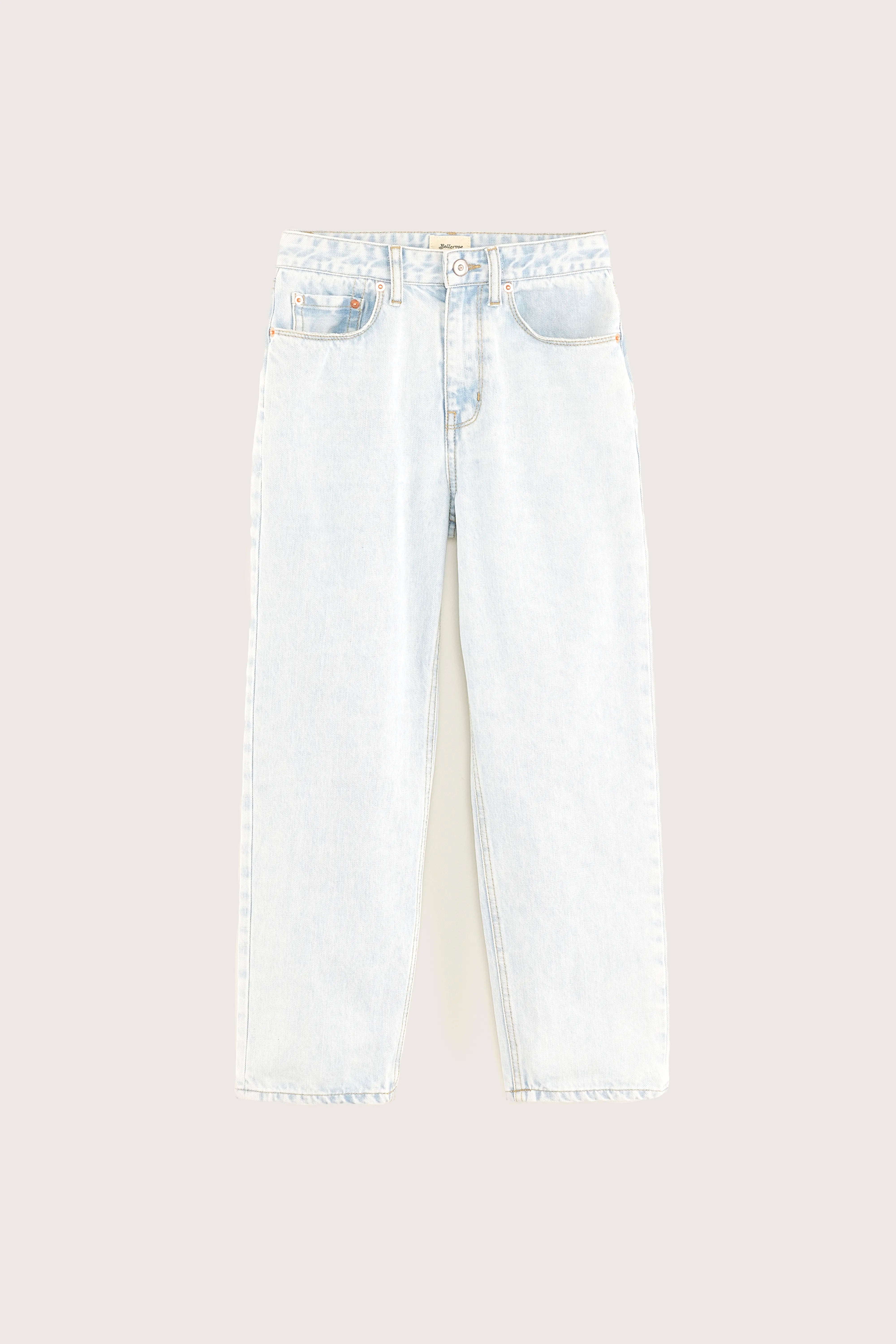 Peters Wide Jeans - Lt blue bleach For Boys | Bellerose