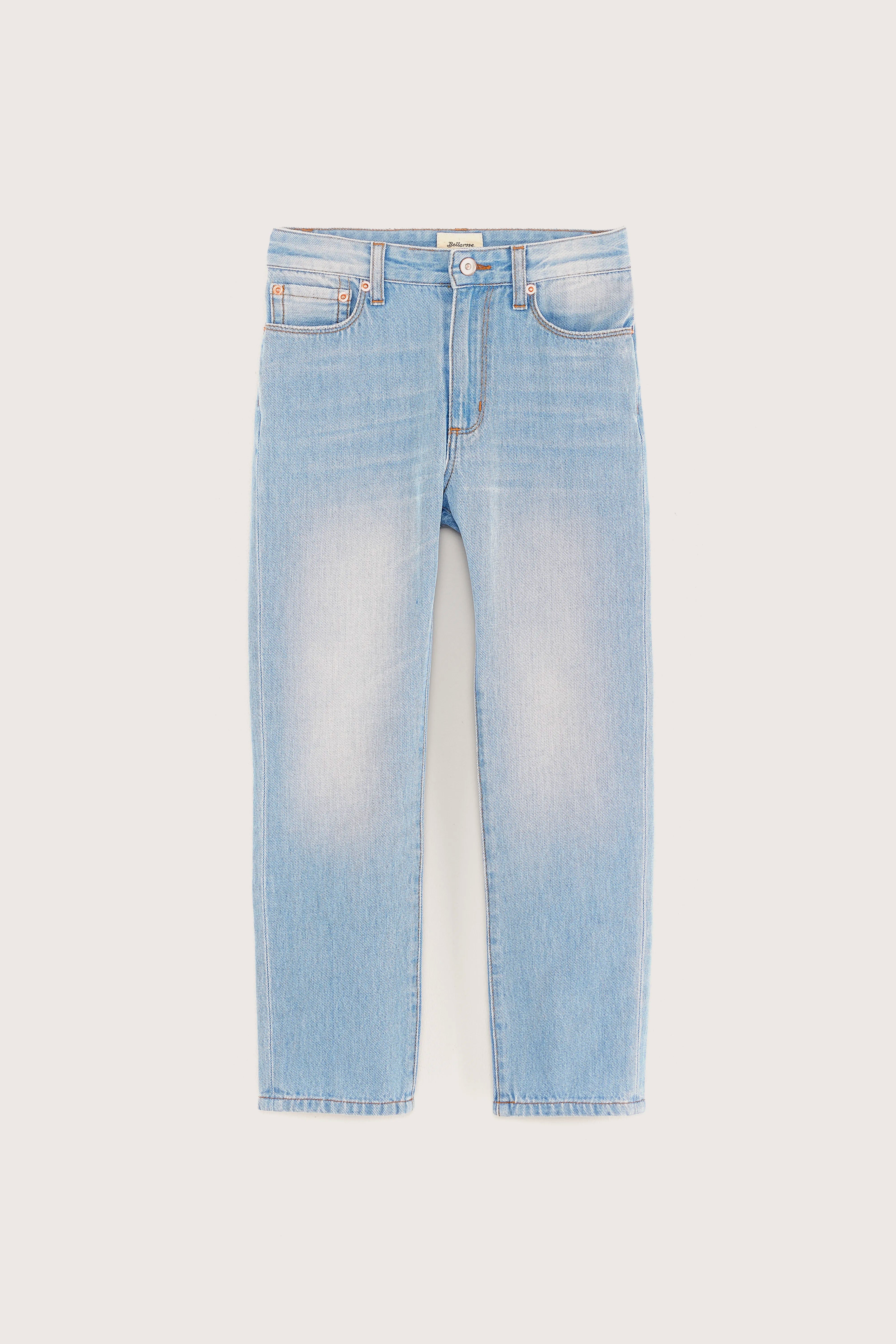 Peyo Tapered Jeans - Lt blue bleach For Boys | Bellerose