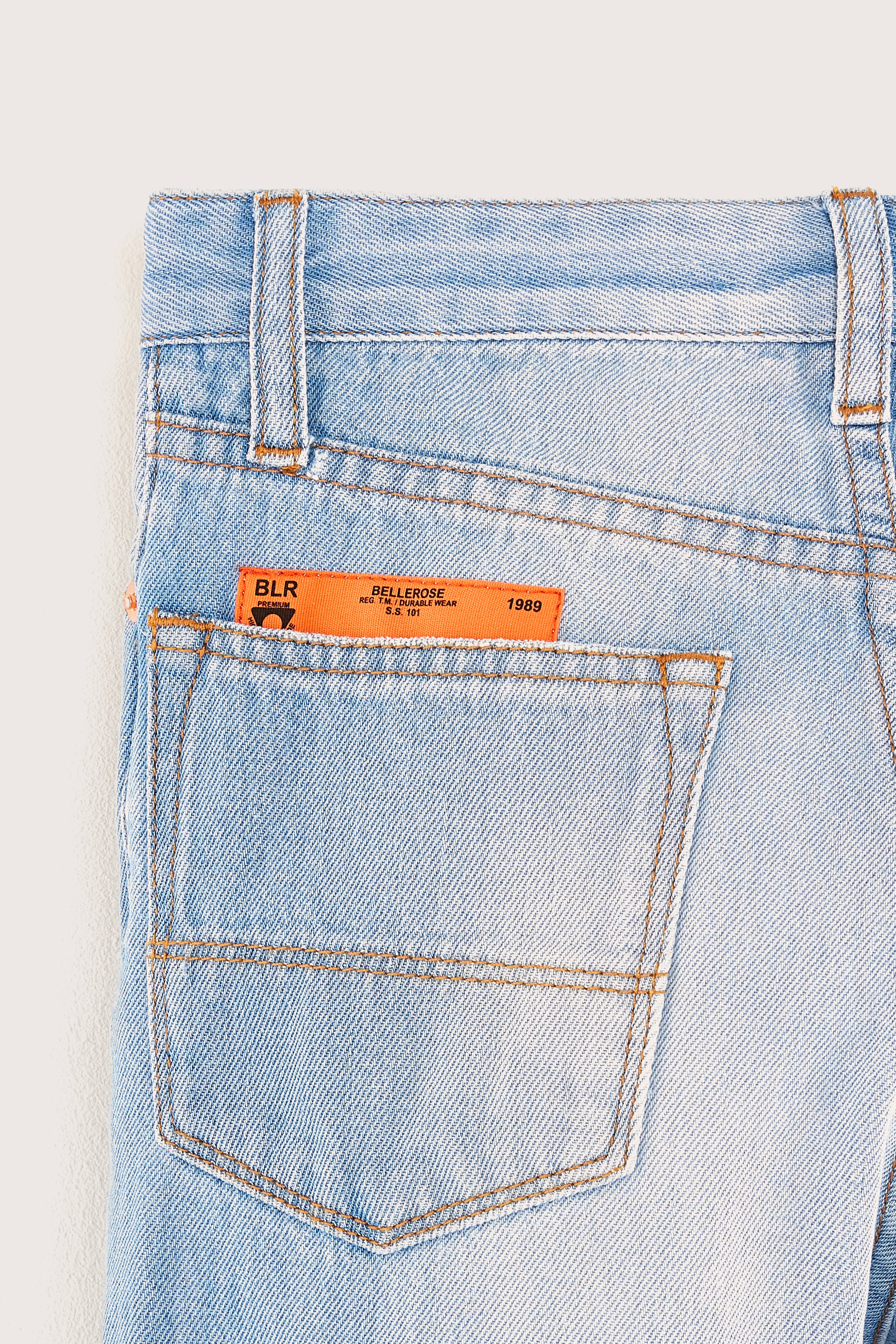 Peyo Tapered Jeans - Lt blue bleach For Boys | Bellerose