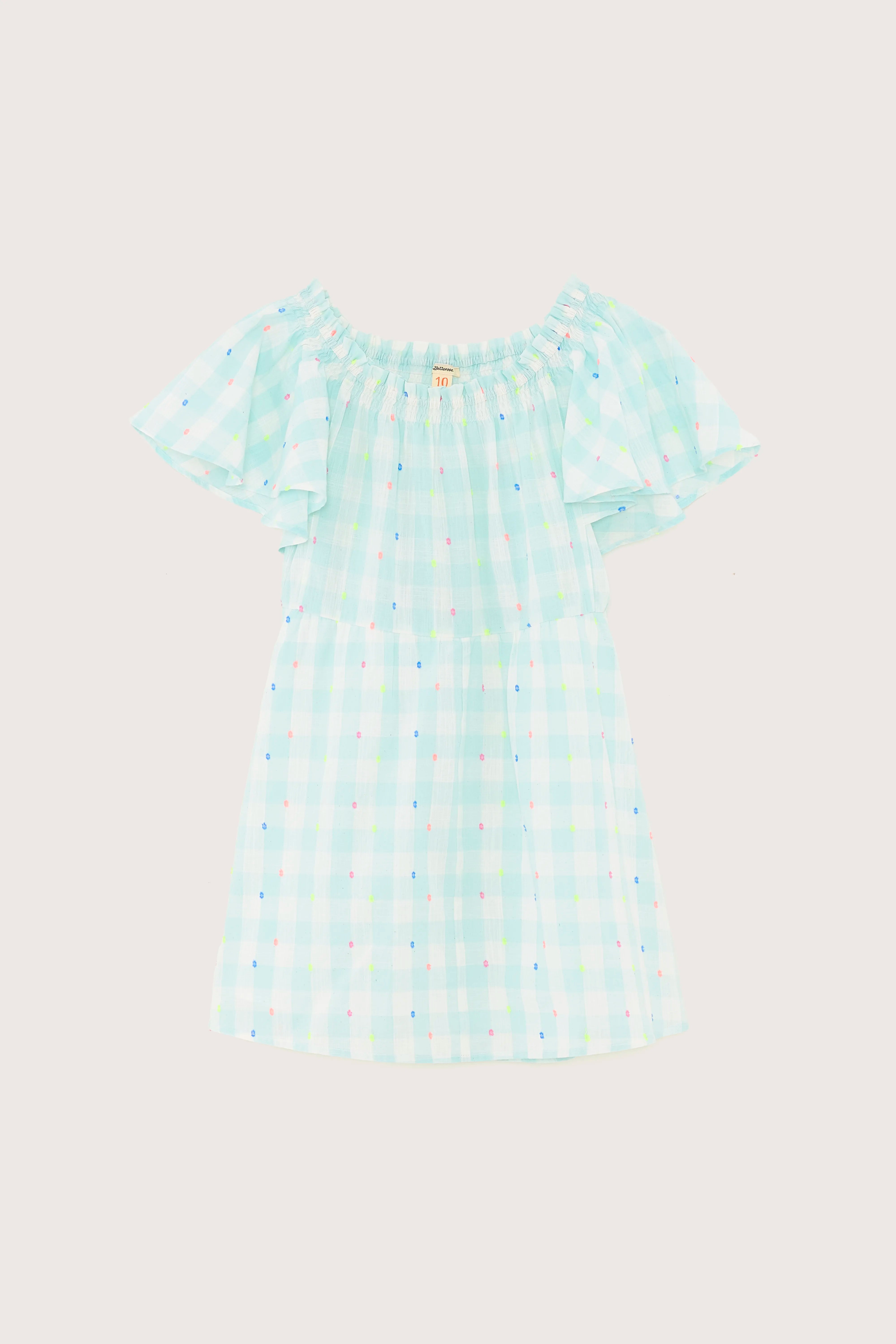 Han Mini Babydoll Dress - Oasis / Whisper For Girls | Bellerose