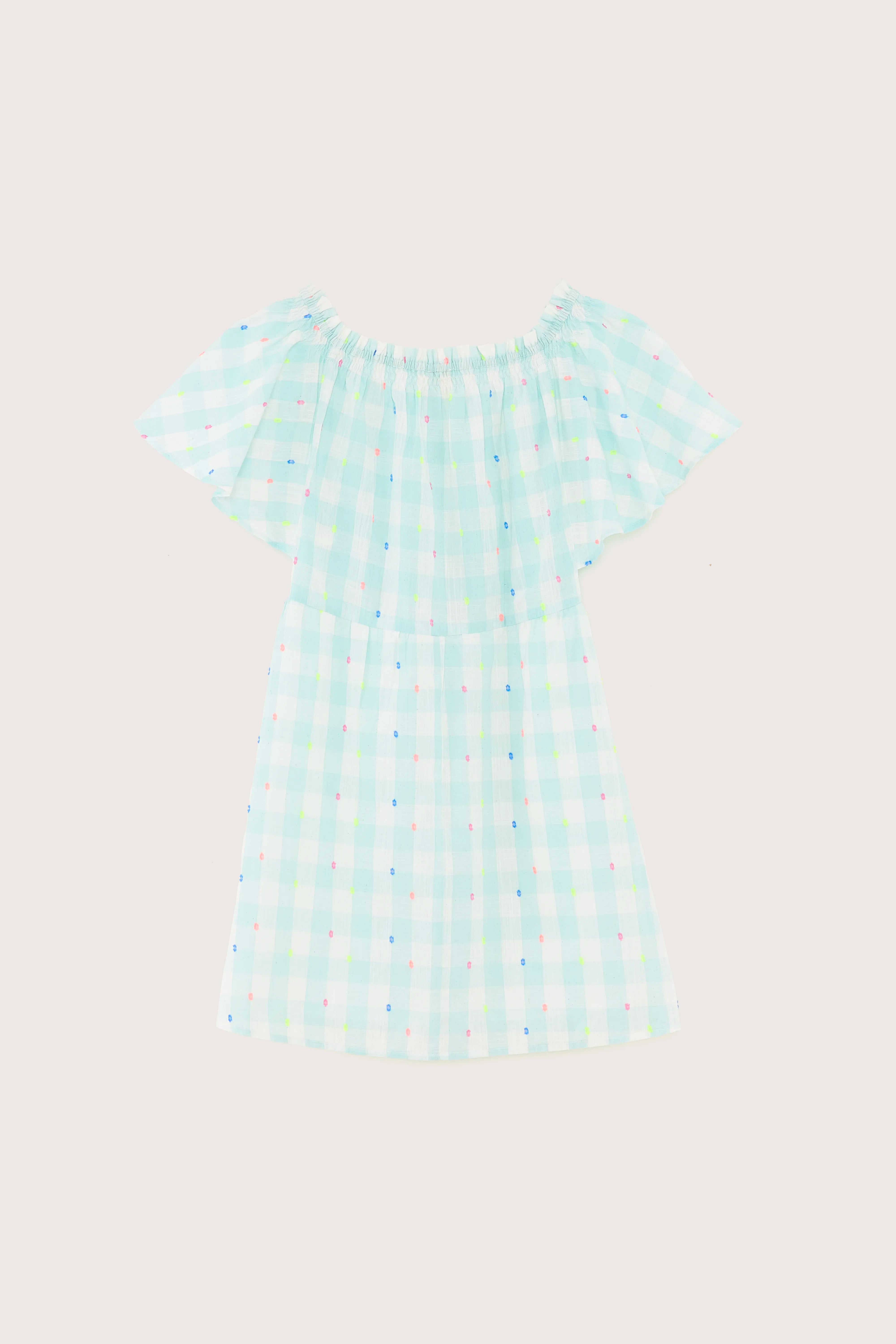 Han Mini Babydoll Dress - Oasis / Whisper For Girls | Bellerose