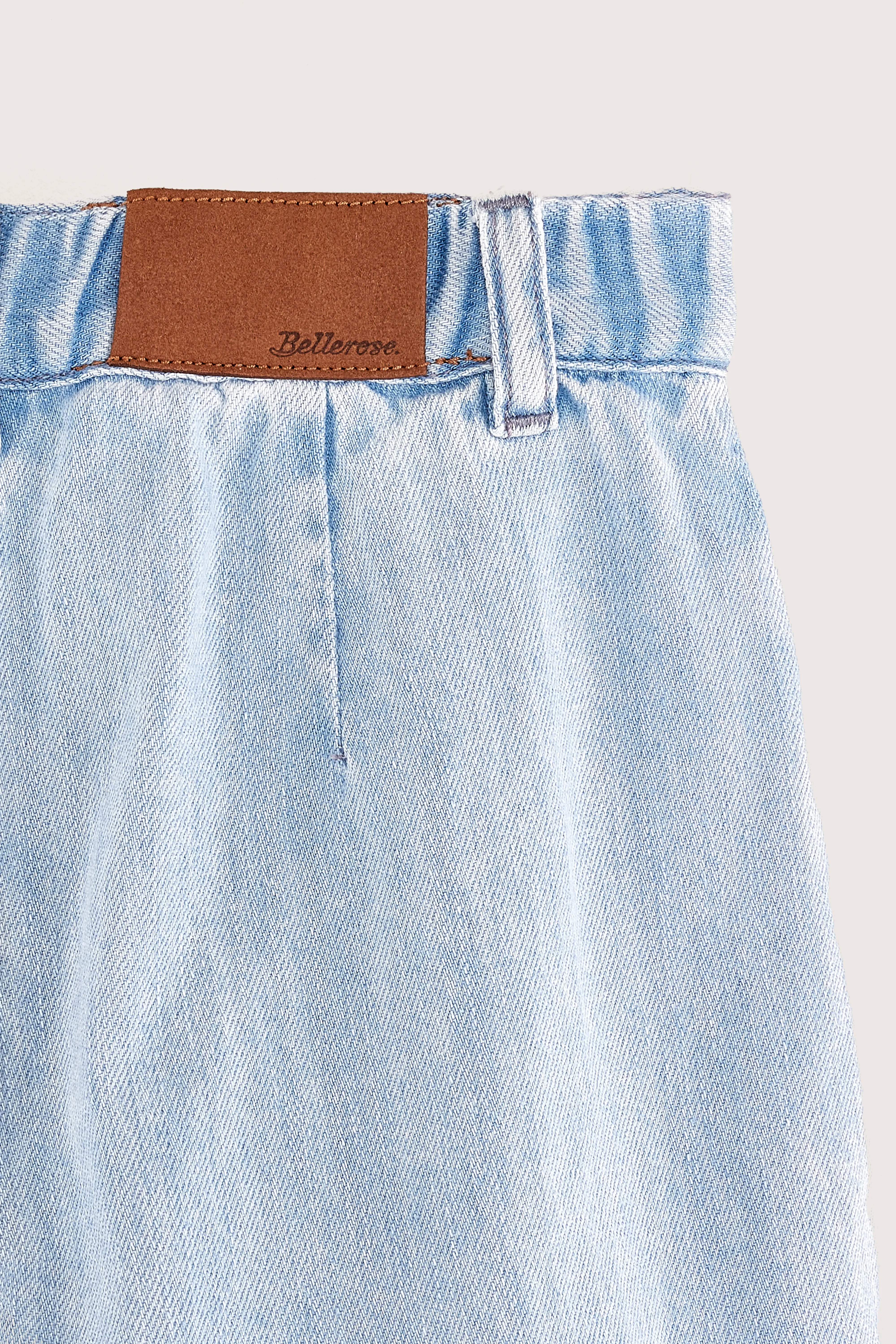 Waves Mini Skort - Lt blue bleach For Girls | Bellerose