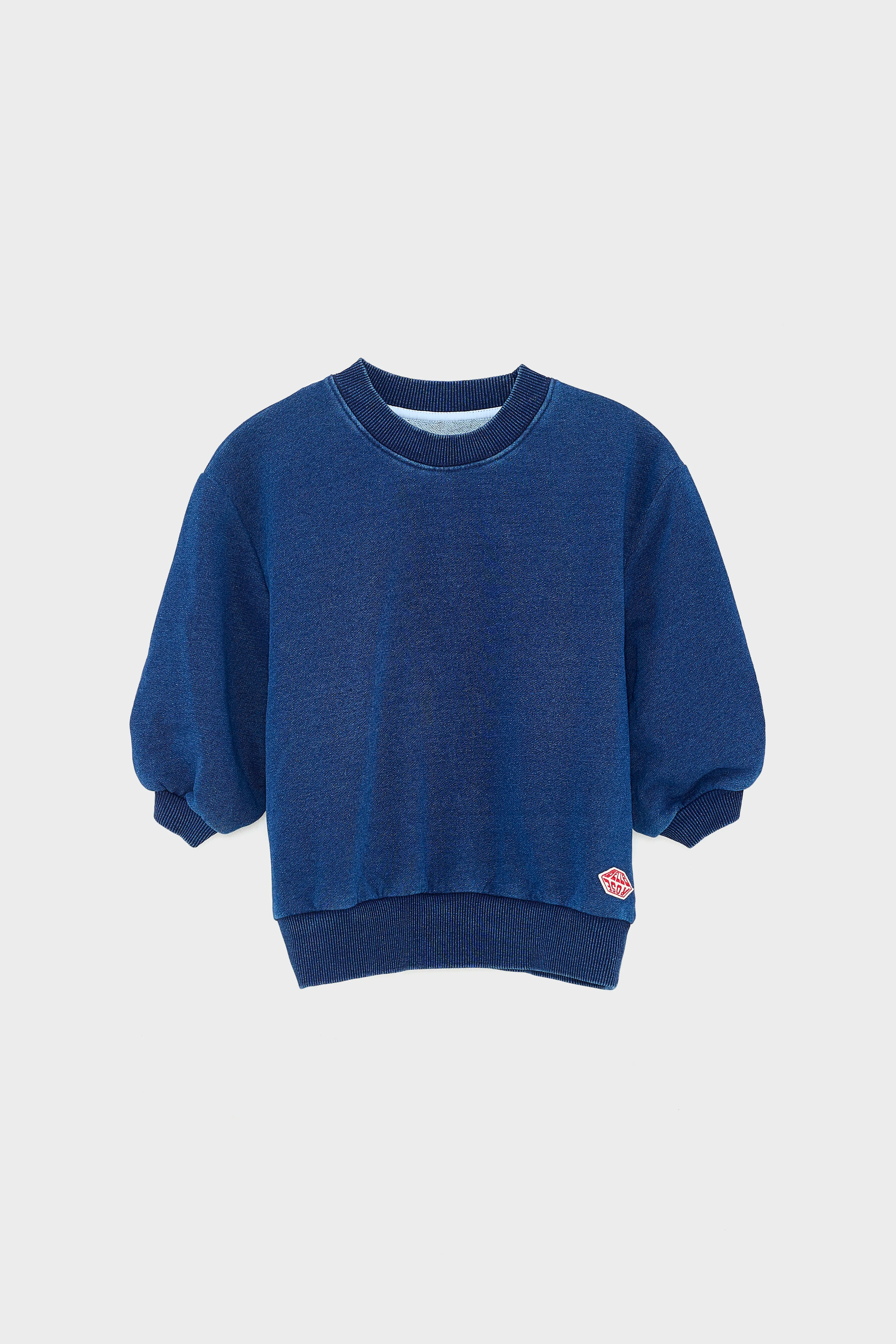 Agov Crewneck Sweatshirt - Indigo For Girls | Bellerose