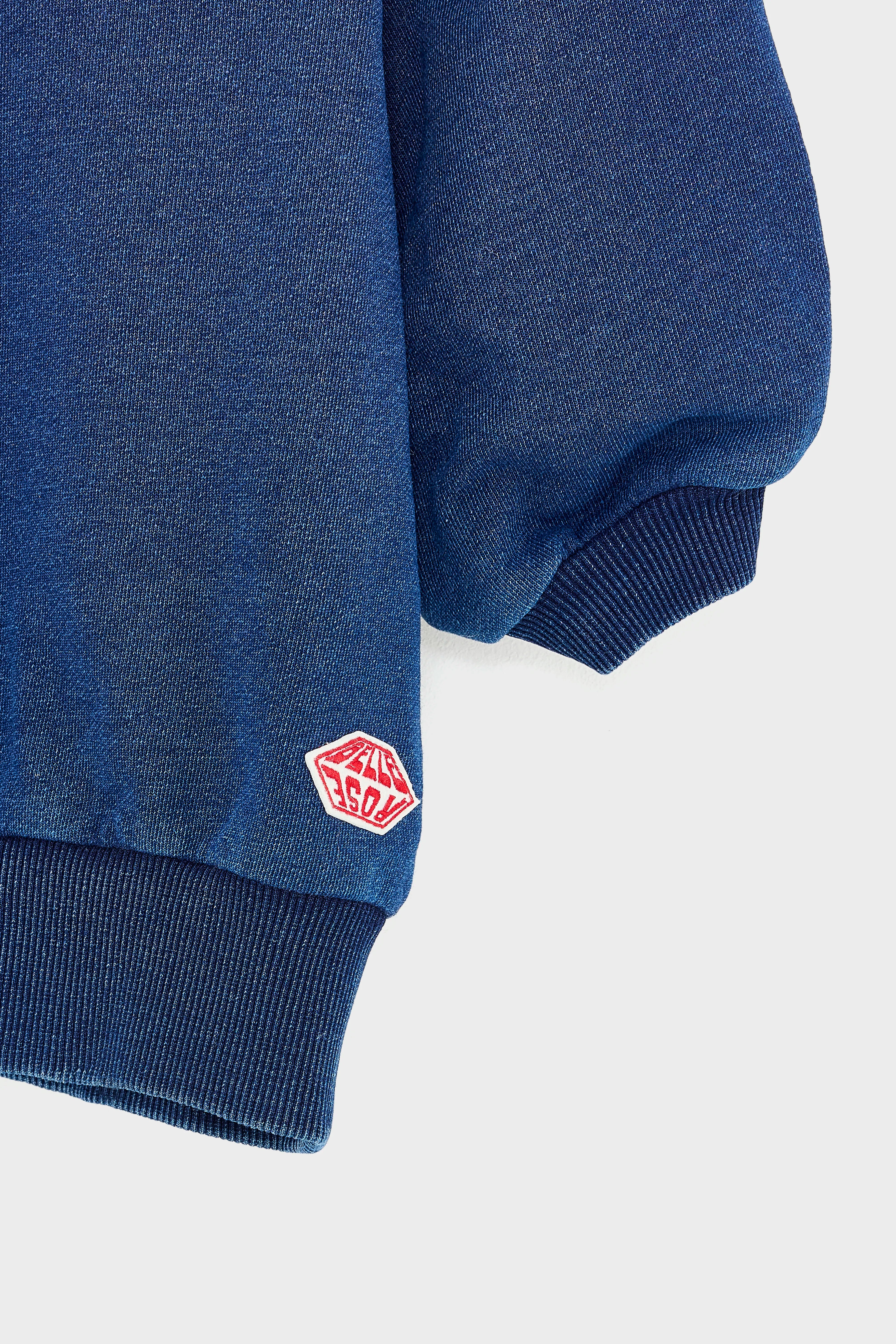 Sweatshirt Col Rond Agov - Indigo Pour Fille | Bellerose