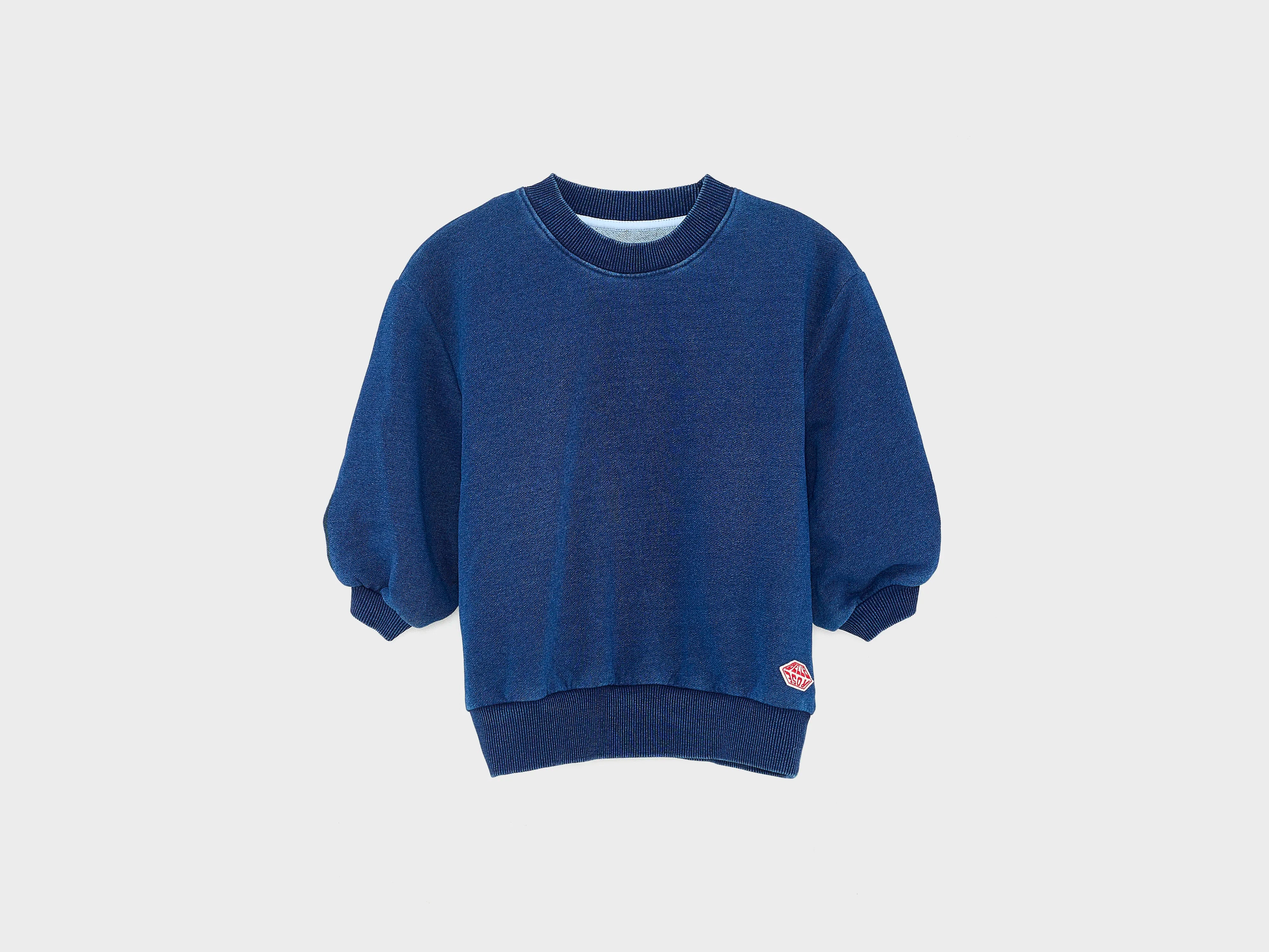 Agov crewneck sweatshirt (251 / G / INDIGO)