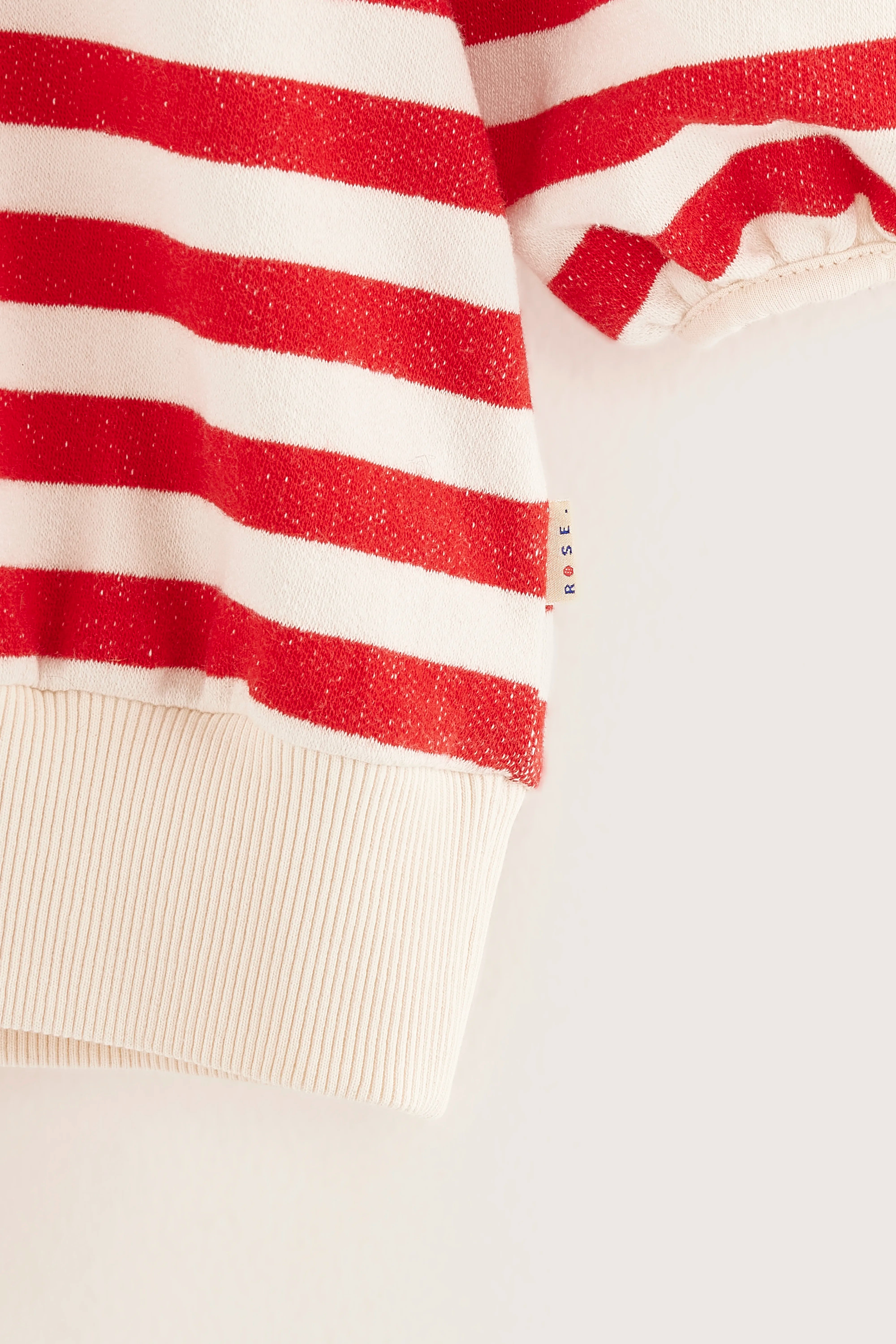 Agov Ronde Hals Sweatshirt - Massai red / Whisper Voor Meisjes | Bellerose