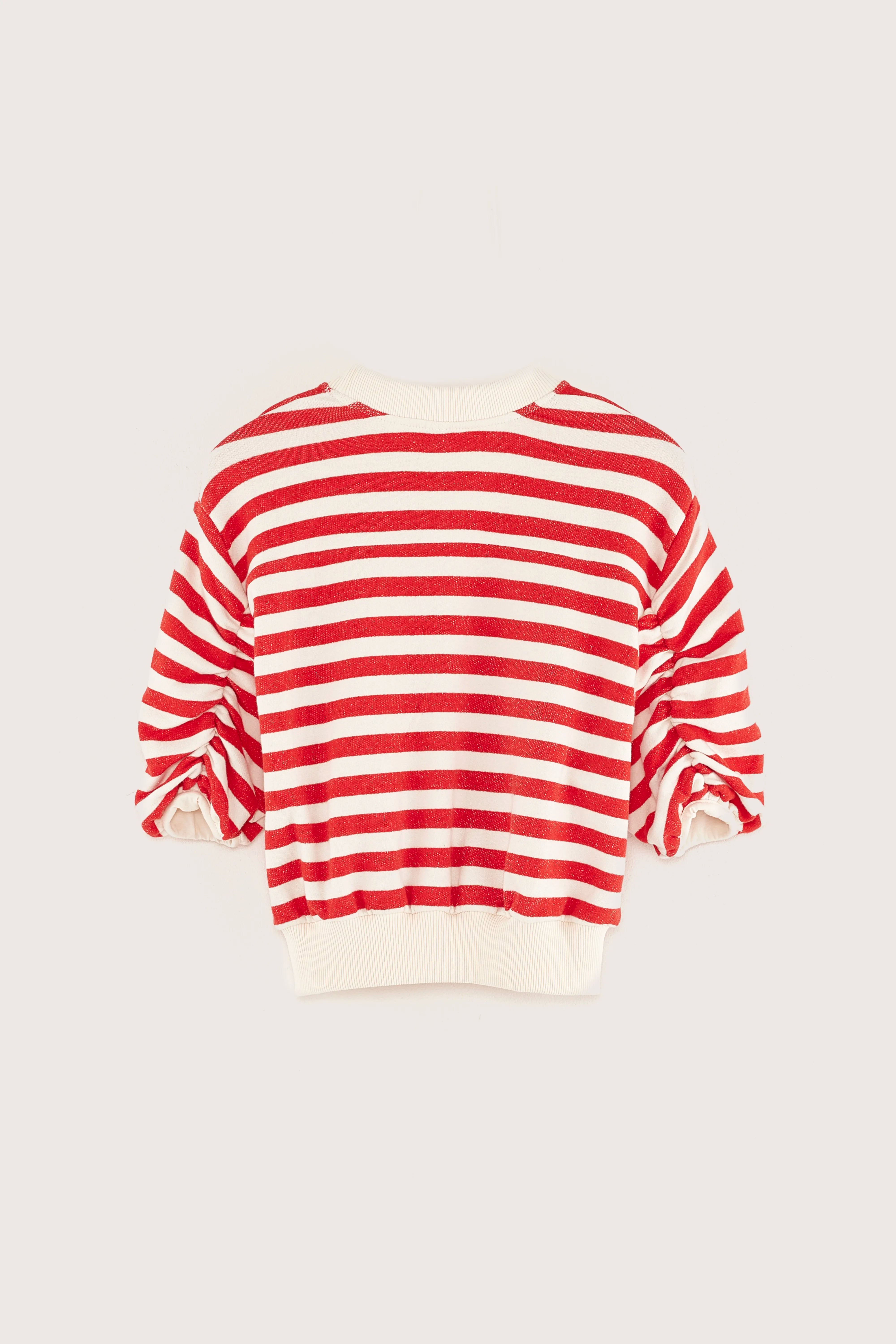 Agov Ronde Hals Sweatshirt - Massai red / Whisper Voor Meisjes | Bellerose