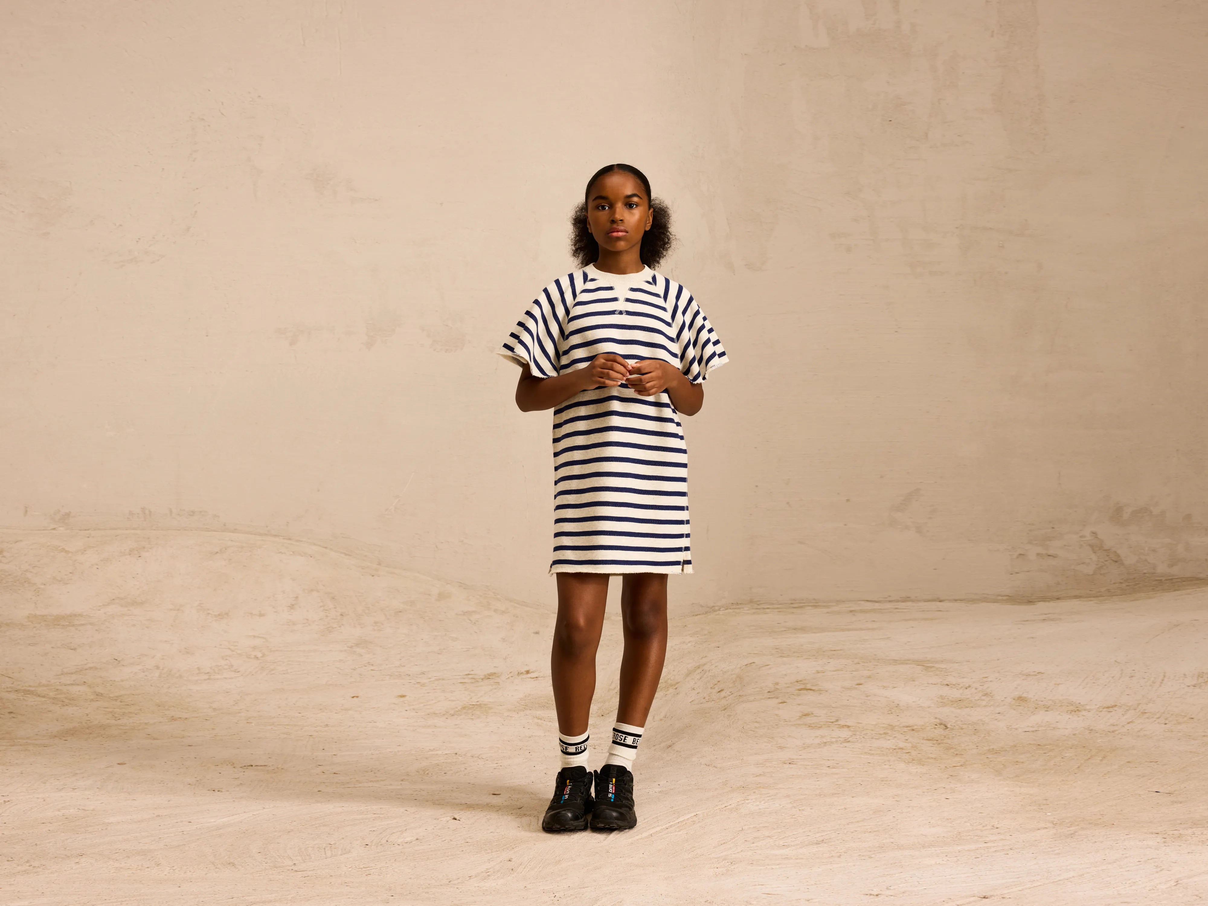 Falong sweatshirt jurk (251 / G / STRIPE A)