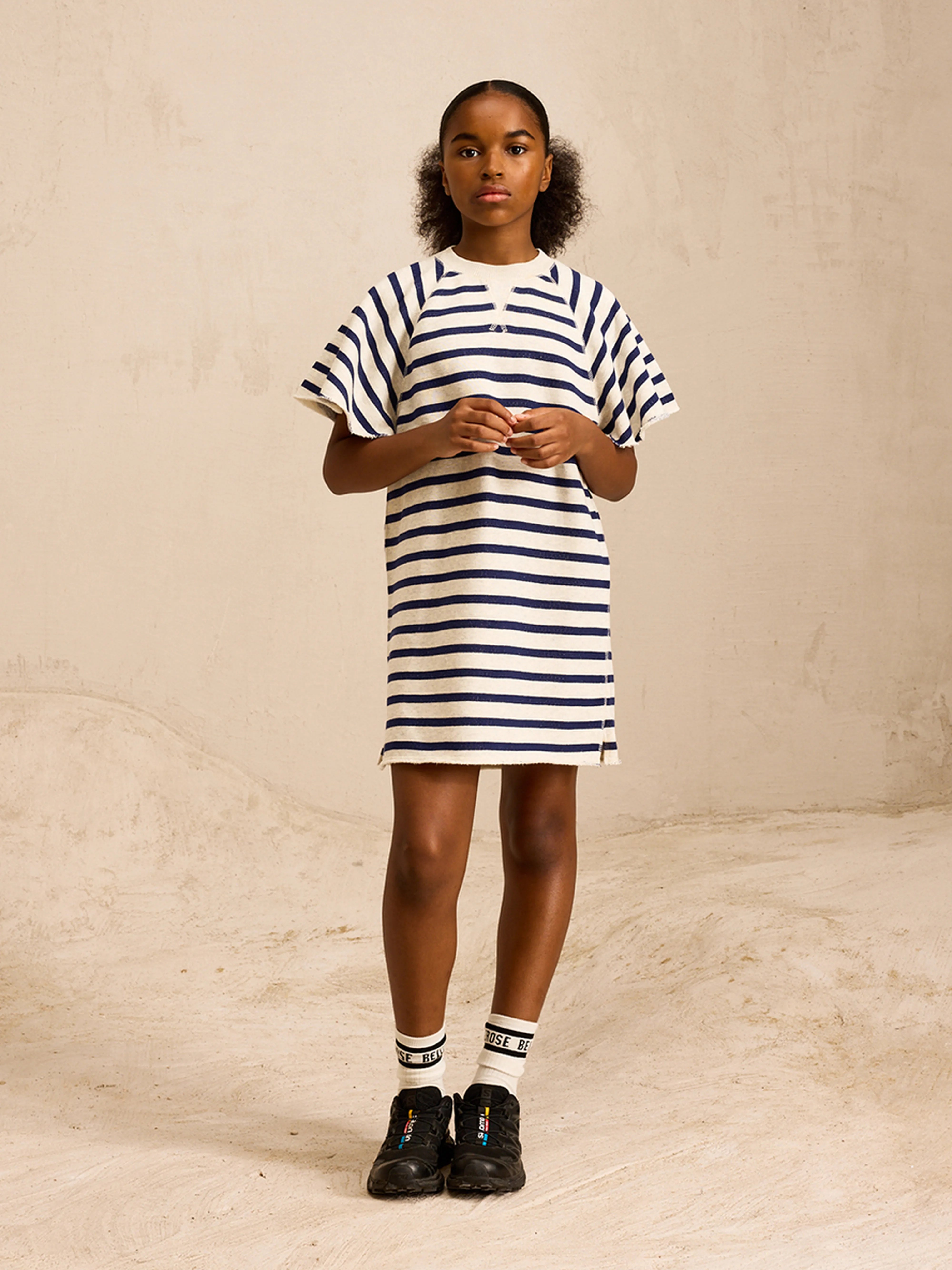 Falong sweatshirt jurk (251 / G / STRIPE A)